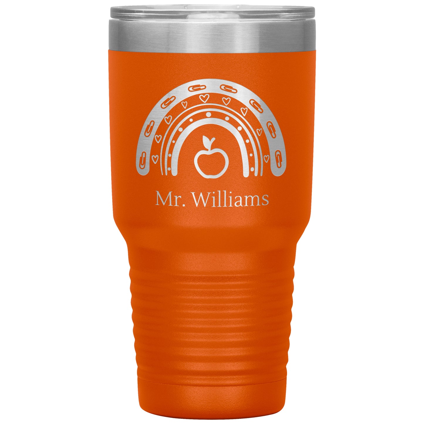 Custom Teacher Supplies 30oz Travel Tumbler
