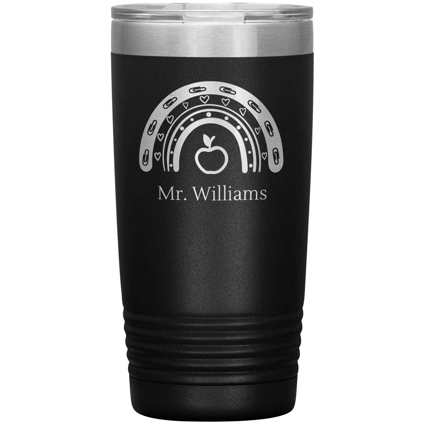 Custom Teacher Supplies Travel Tumbler