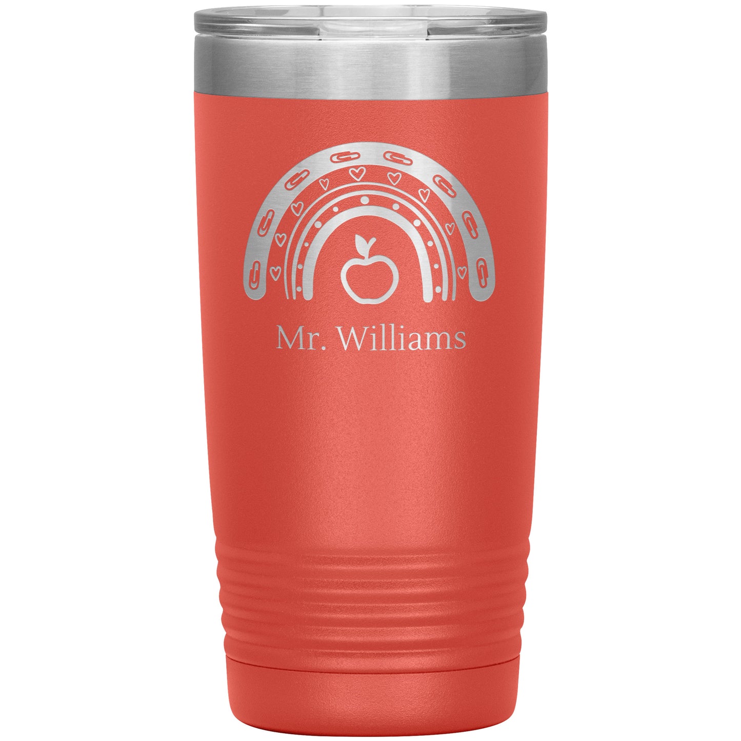Custom Teacher Supplies Travel Tumbler