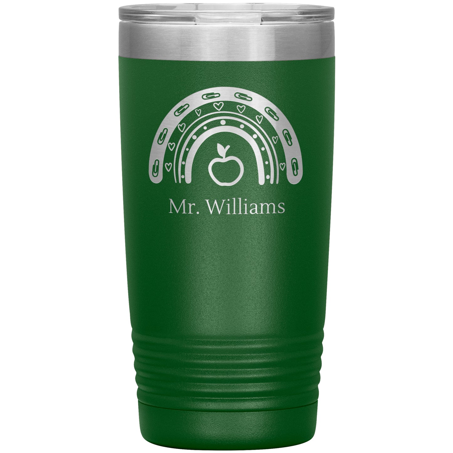 Custom Teacher Supplies Travel Tumbler