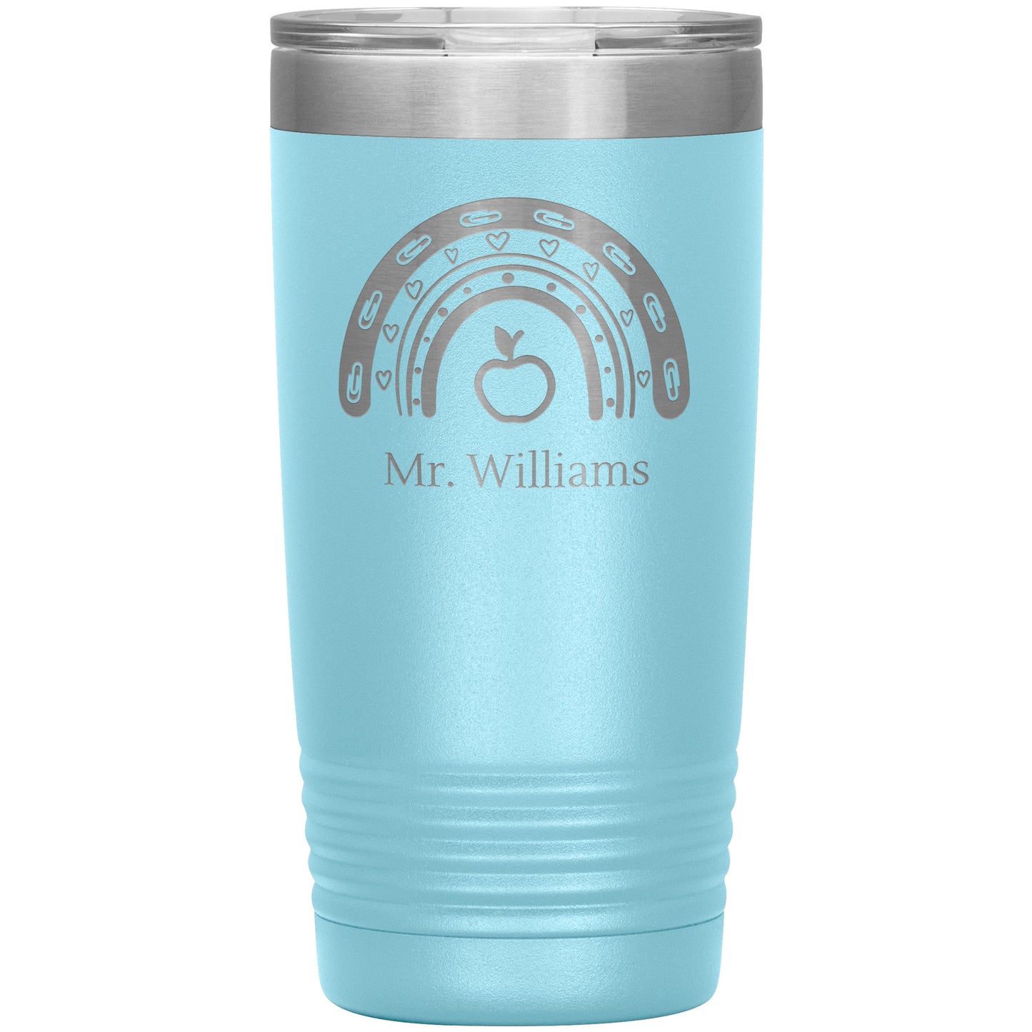 Custom Teacher Supplies Travel Tumbler