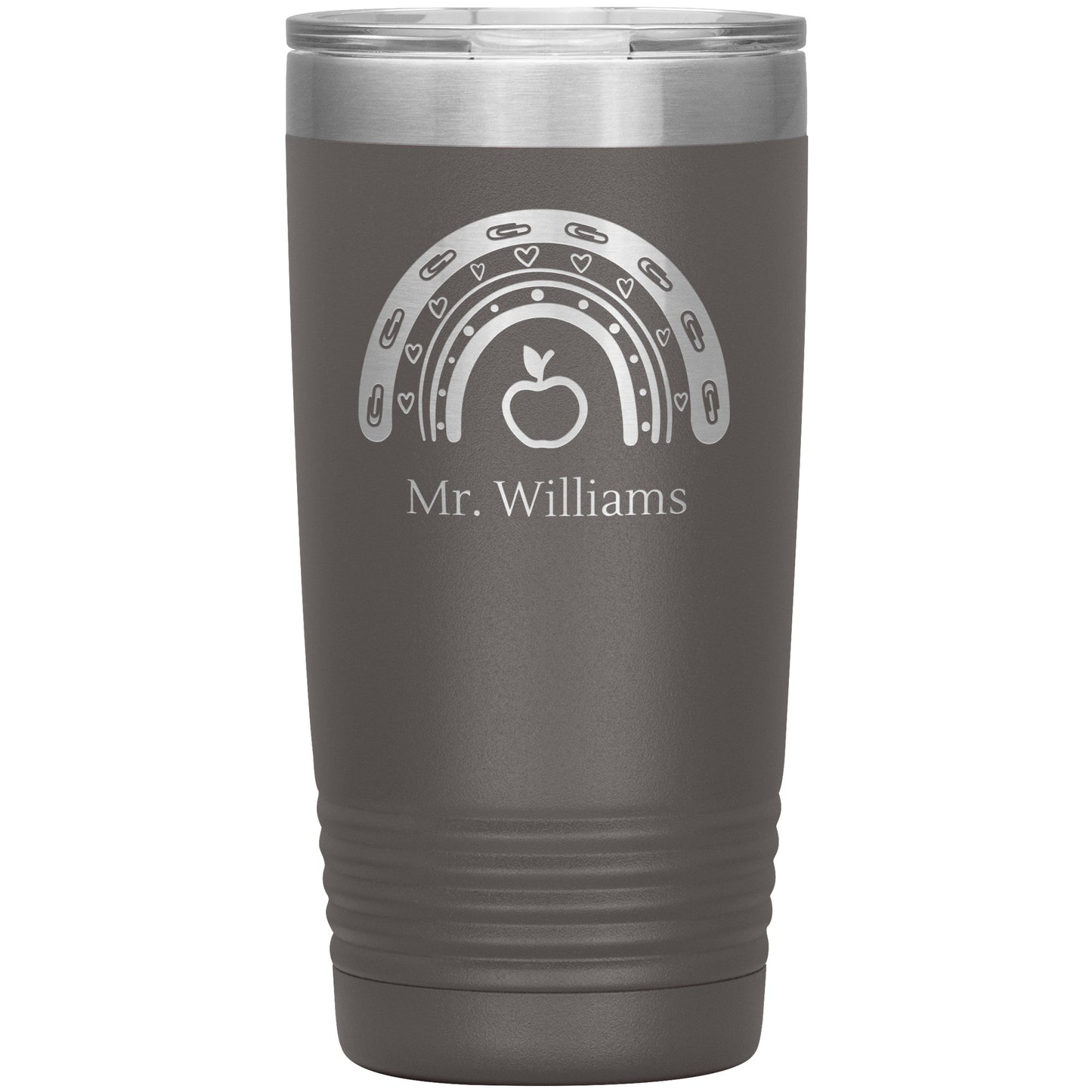 Custom Teacher Supplies Travel Tumbler