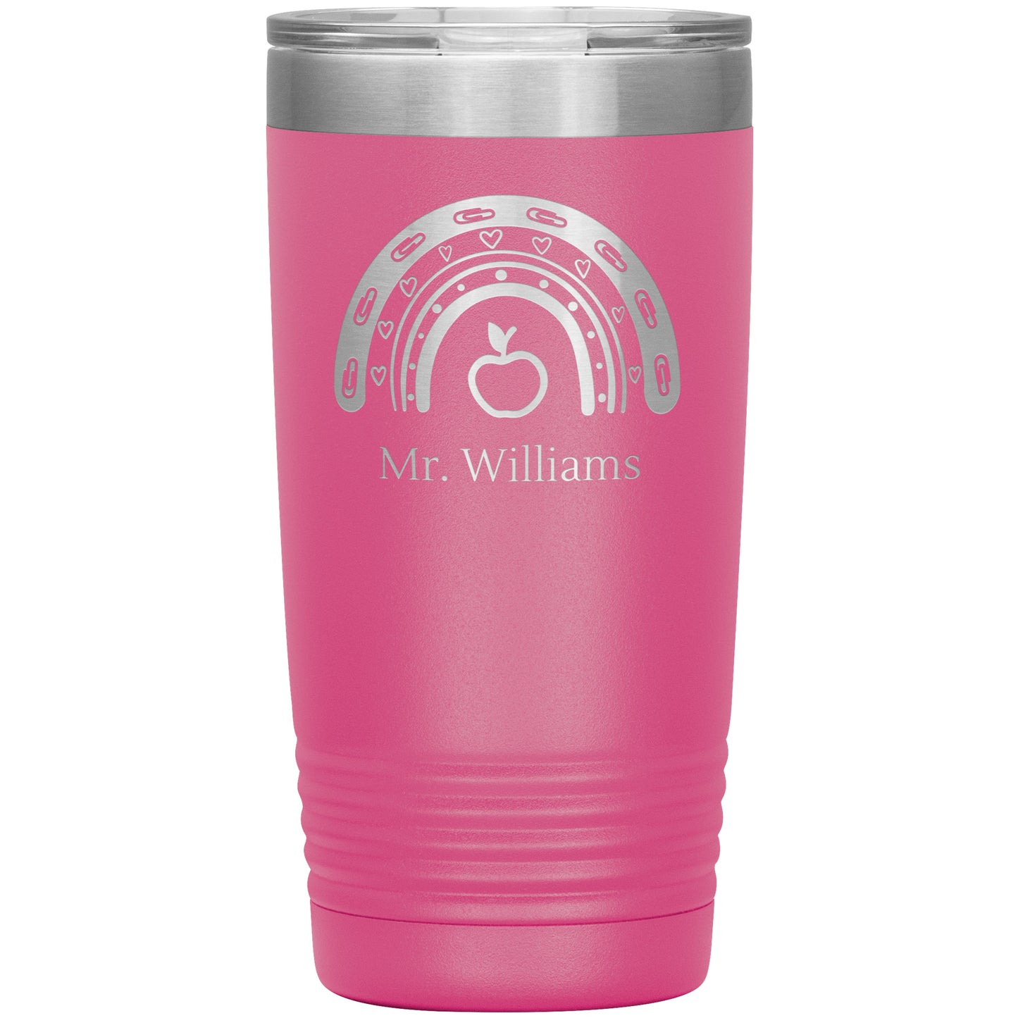 Custom Teacher Supplies Travel Tumbler