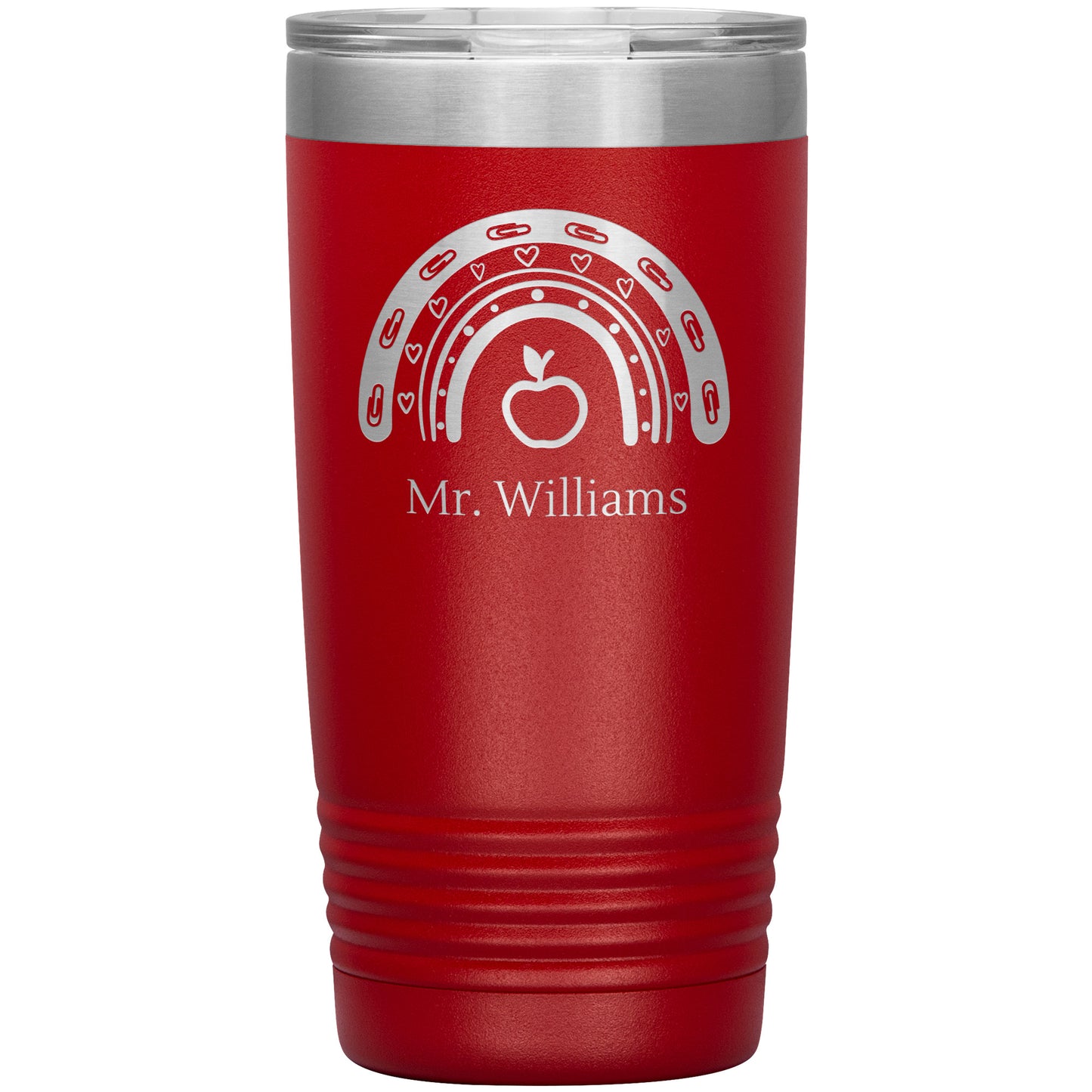 Custom Teacher Supplies Travel Tumbler