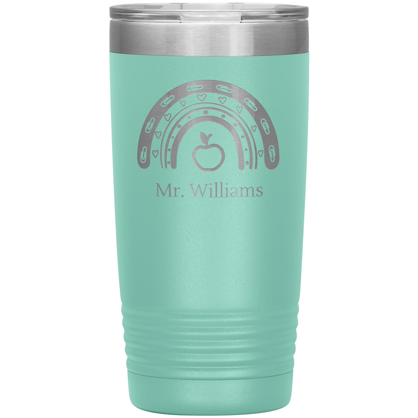 Custom Teacher Supplies Travel Tumbler