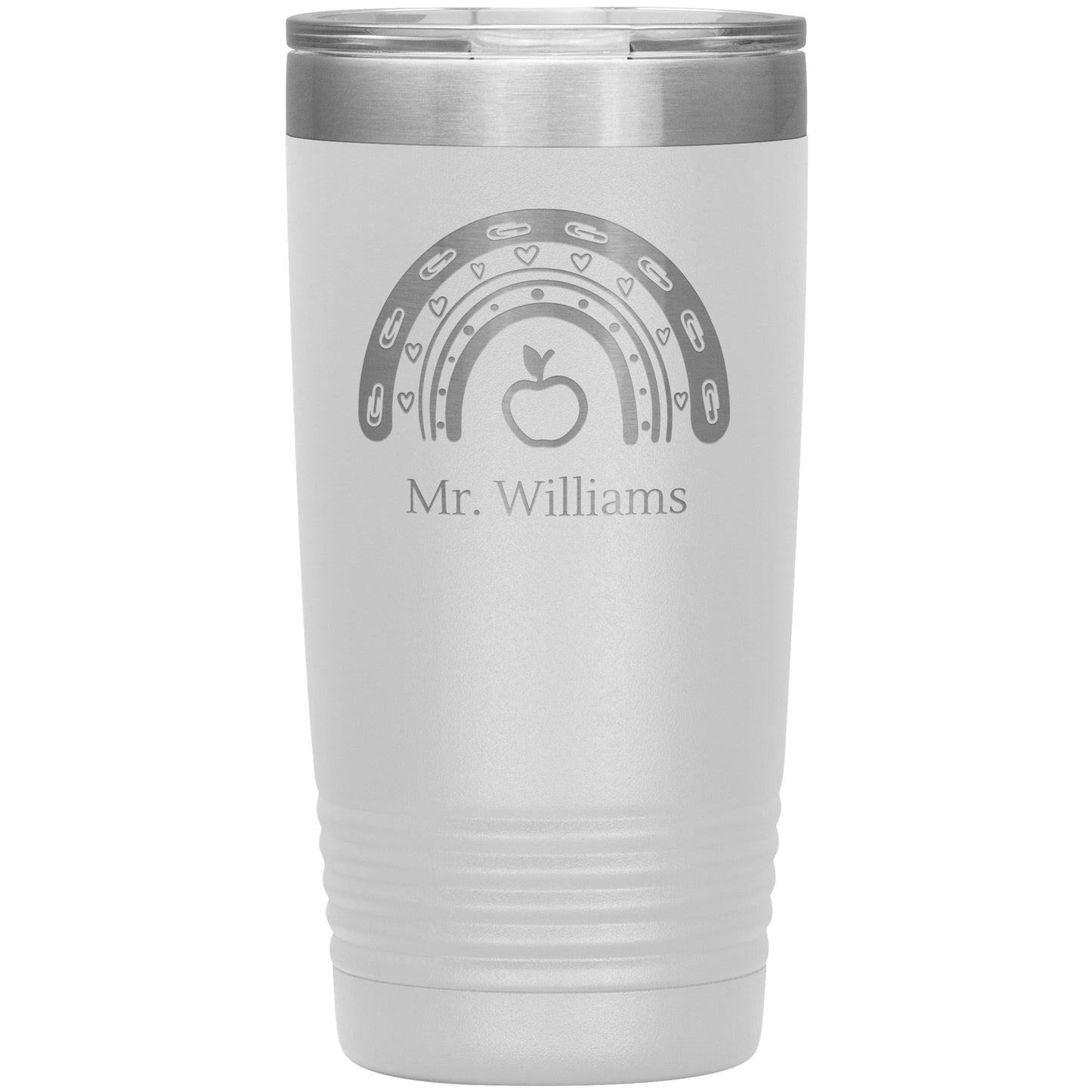 Custom Teacher Supplies Travel Tumbler