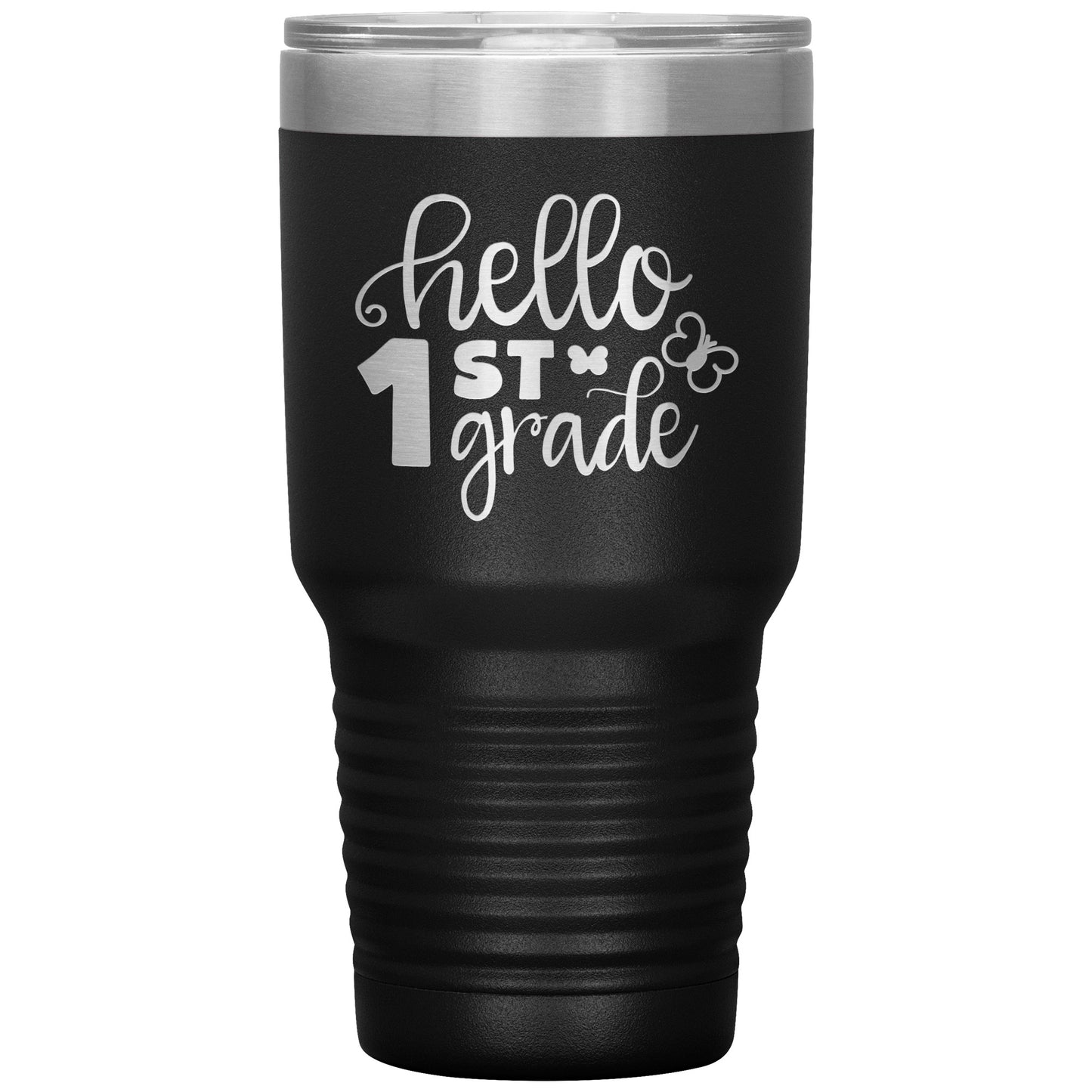 Hello 1st Grade 30oz Travel Tumbler