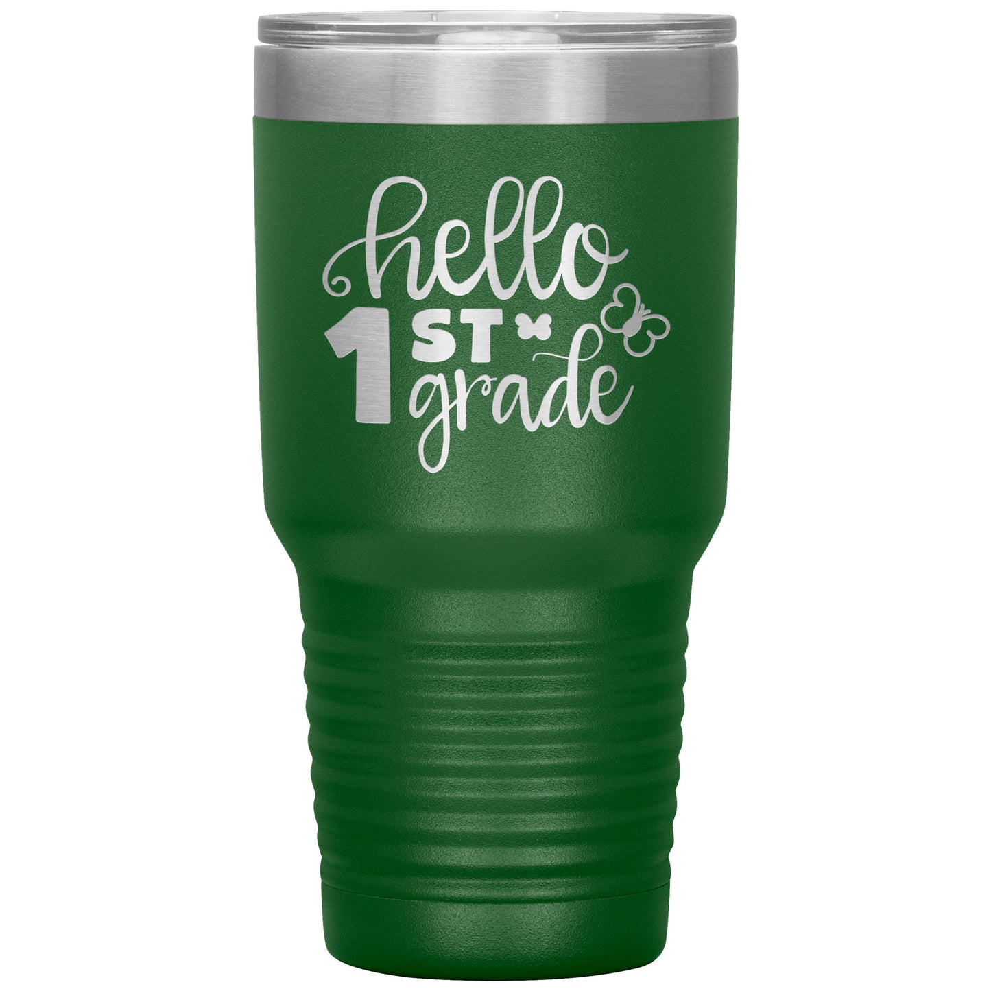 Hello 1st Grade 30oz Travel Tumbler