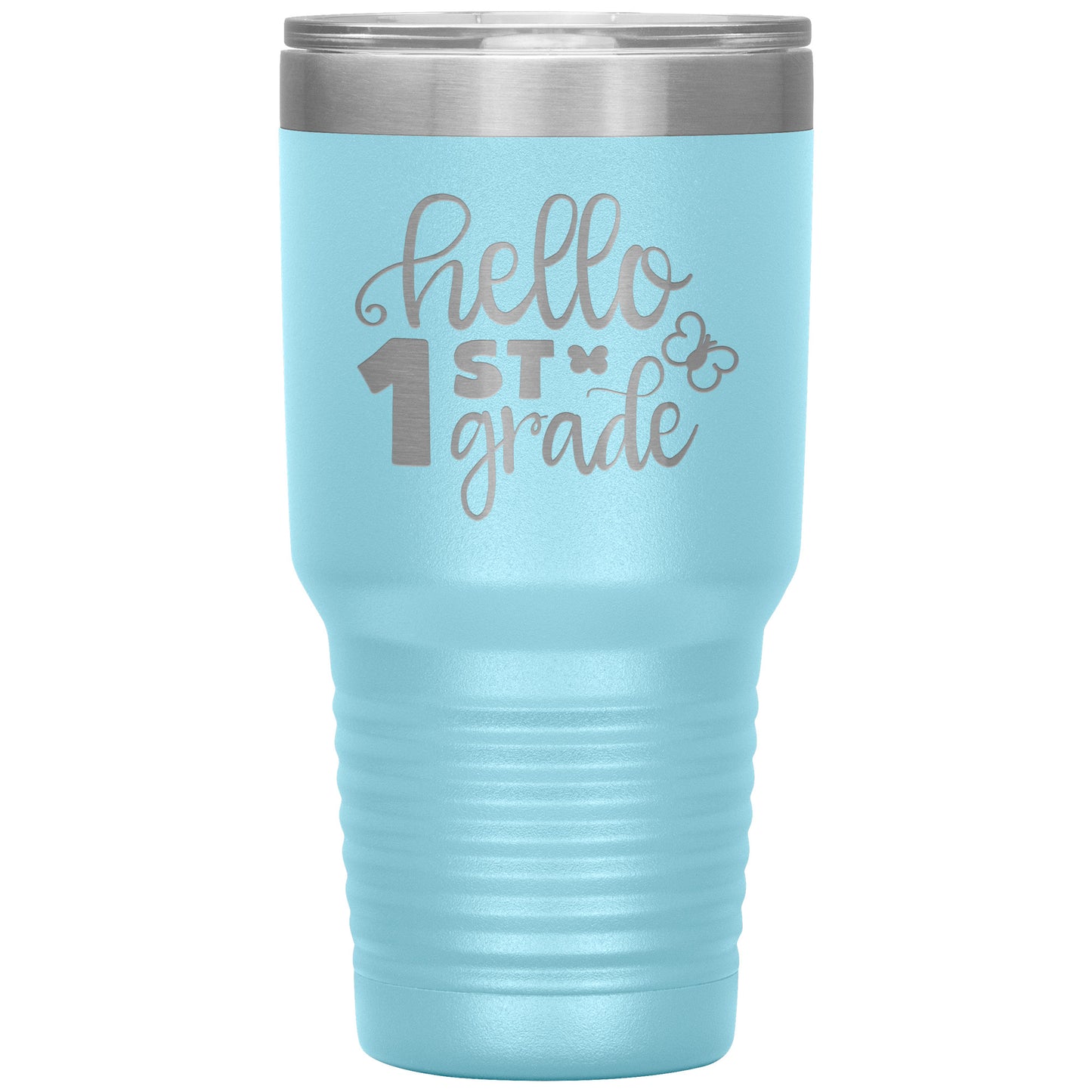 Hello 1st Grade 30oz Travel Tumbler