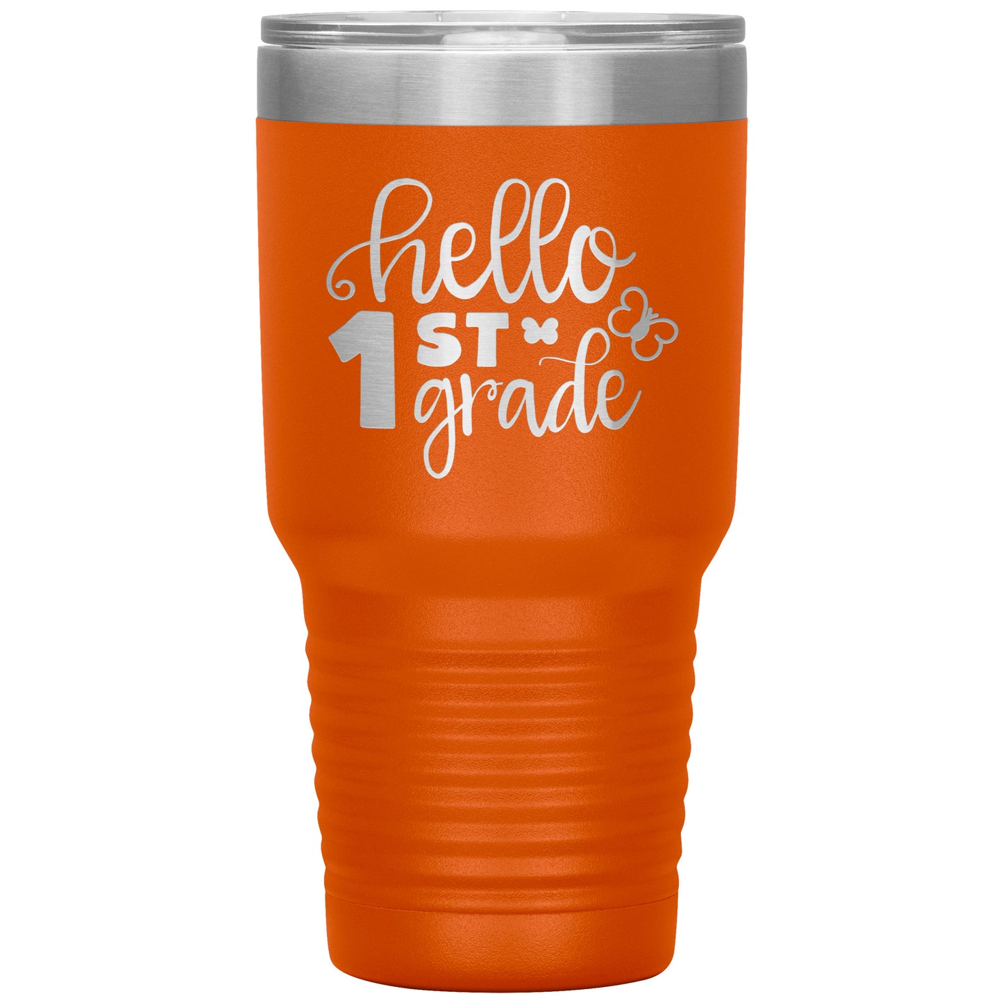 Hello 1st Grade 30oz Travel Tumbler