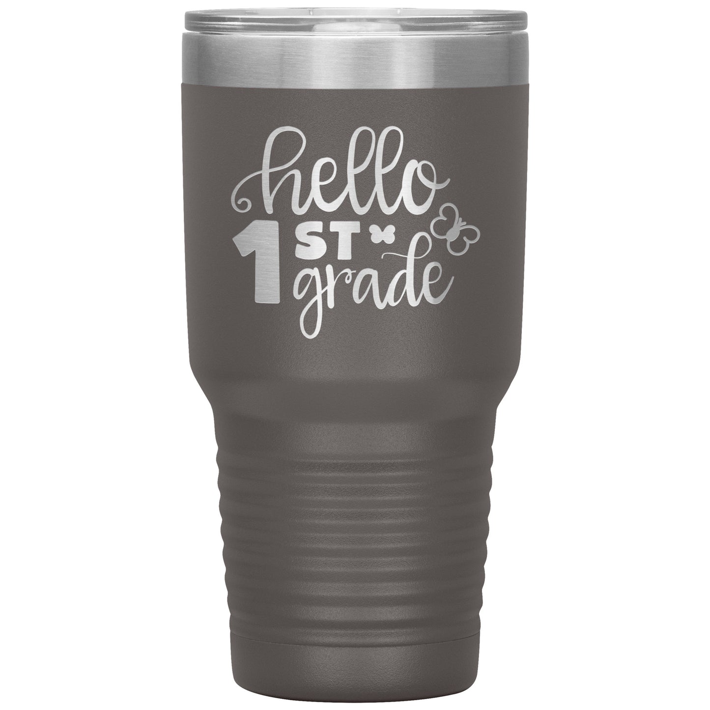 Hello 1st Grade 30oz Travel Tumbler
