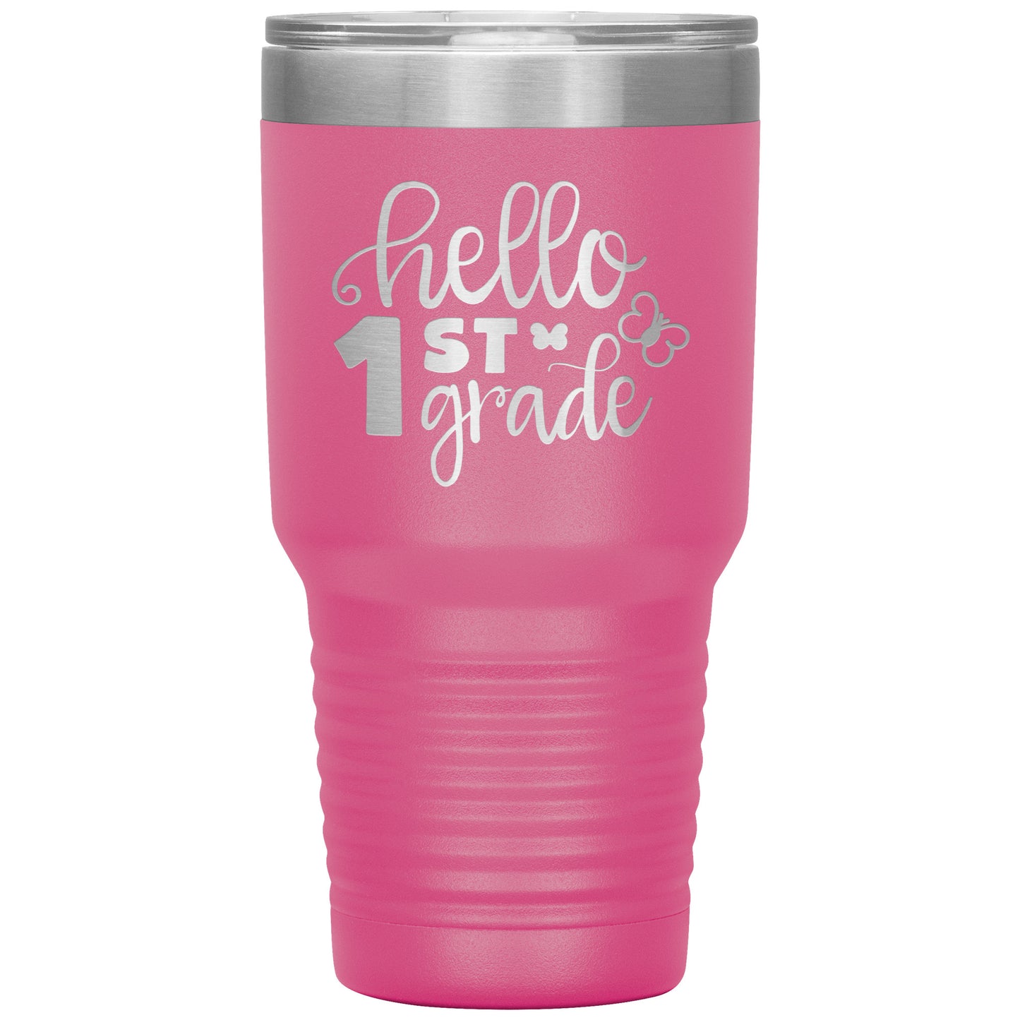 Hello 1st Grade 30oz Travel Tumbler