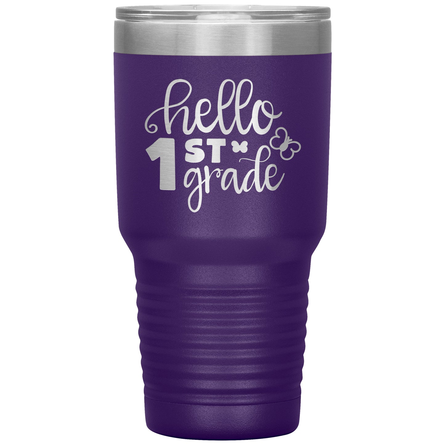 Hello 1st Grade 30oz Travel Tumbler