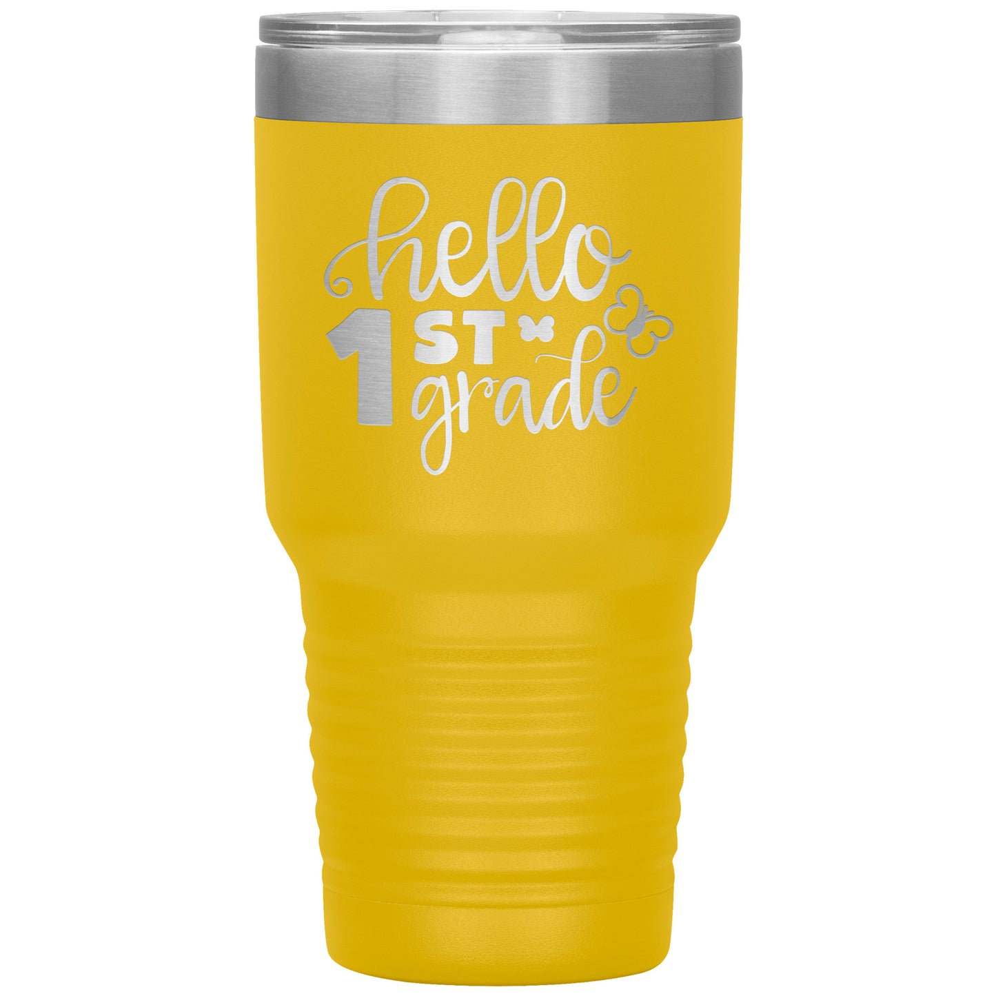Hello 1st Grade 30oz Travel Tumbler