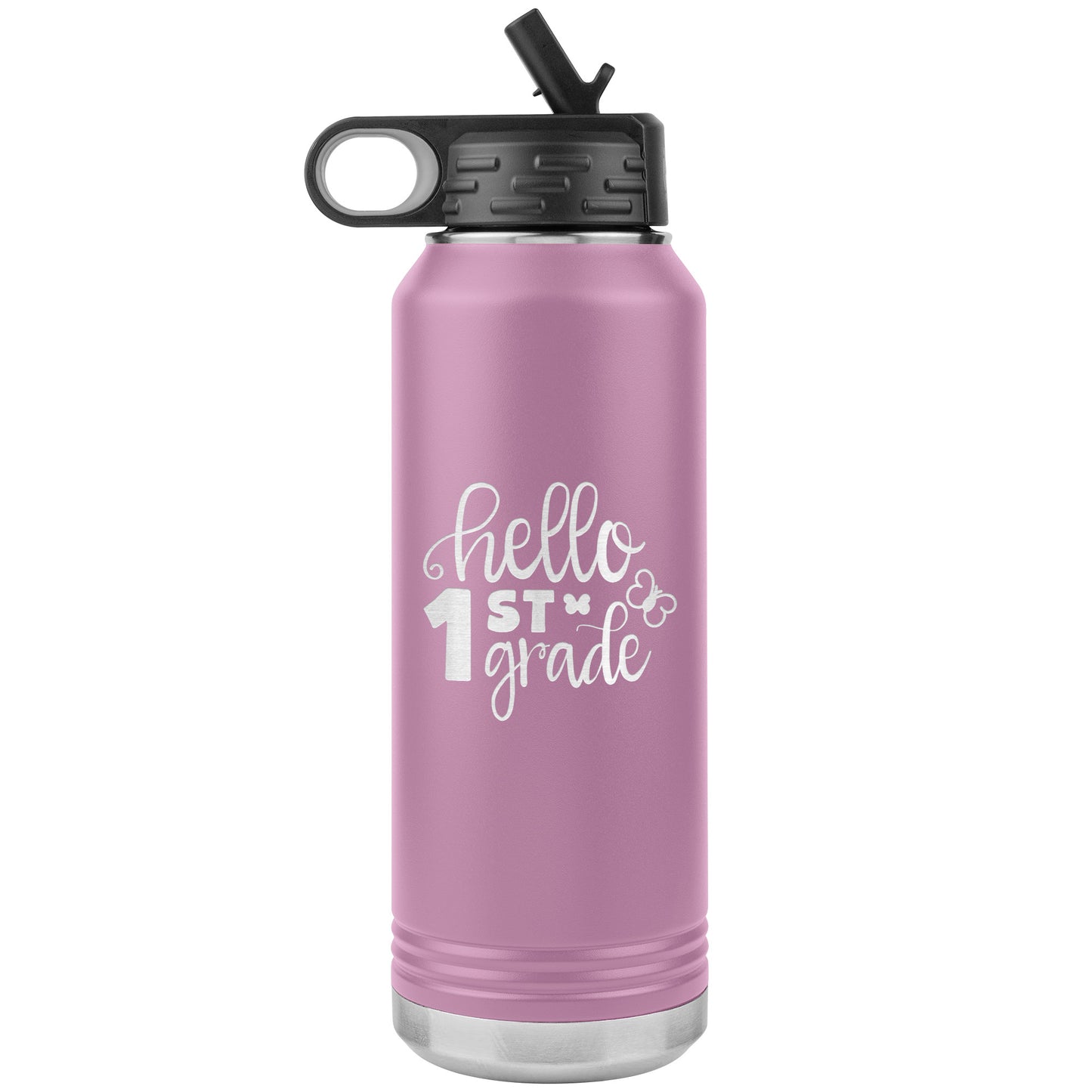 Hello 1st Grade Water Bottle Tumbler
