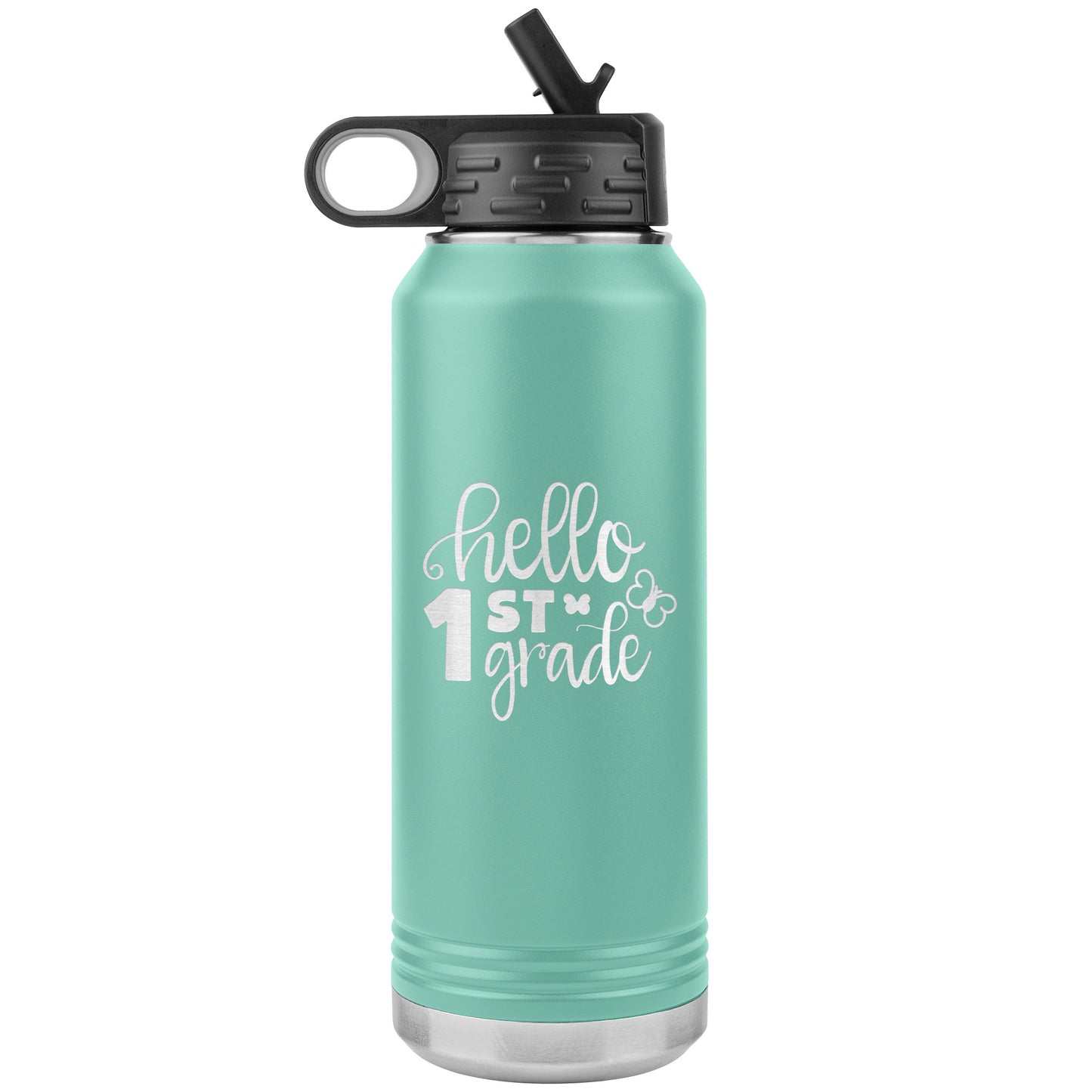 Hello 1st Grade Water Bottle Tumbler