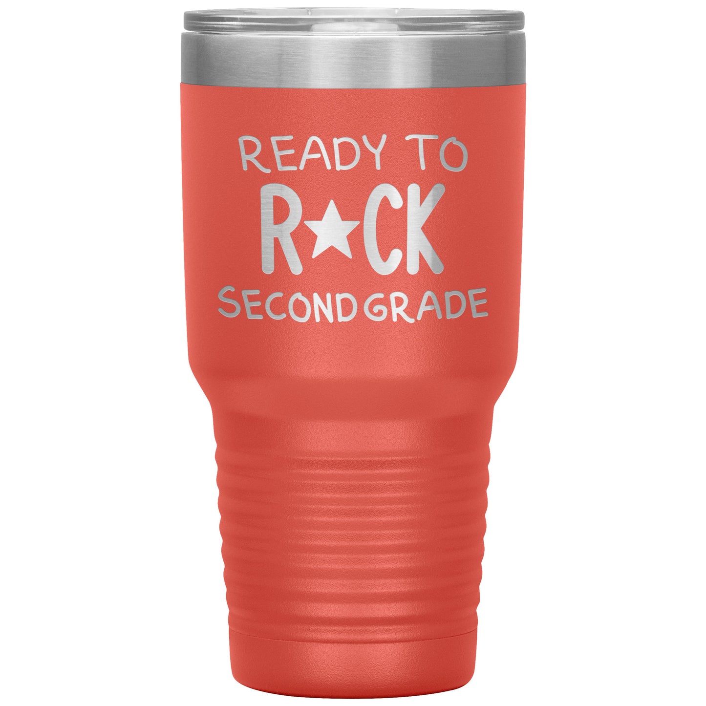 Ready To Rock Second Grade 30oz Travel Tumbler