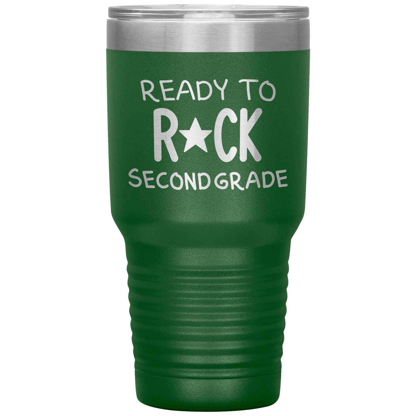 Ready To Rock Second Grade 30oz Travel Tumbler