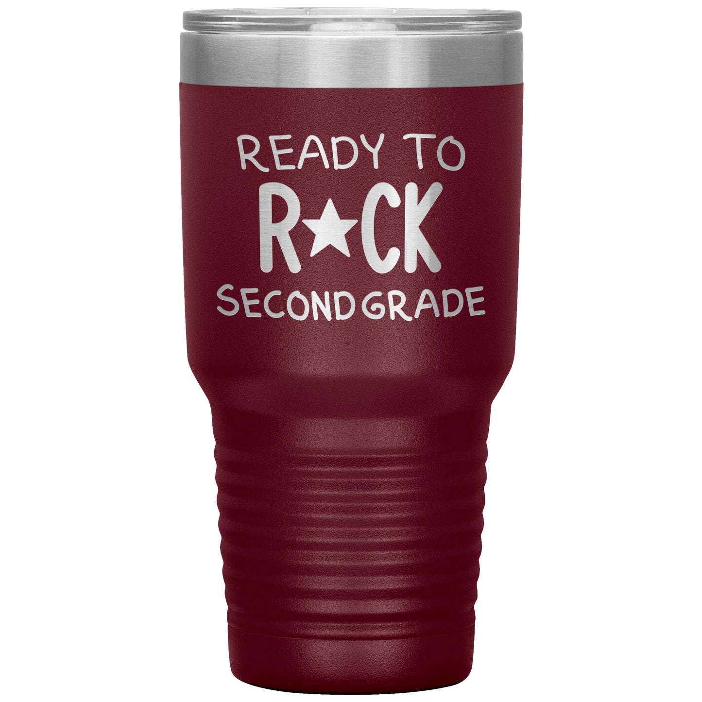 Ready To Rock Second Grade 30oz Travel Tumbler