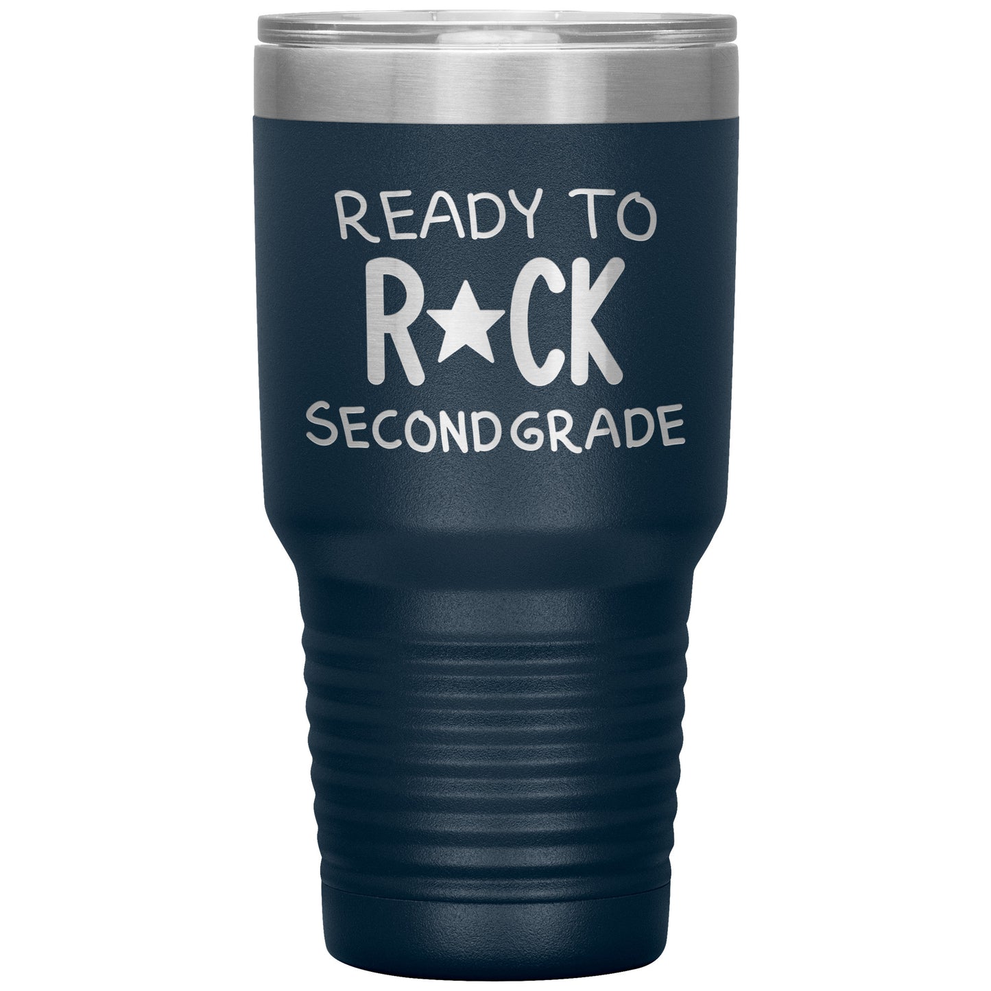 Ready To Rock Second Grade 30oz Travel Tumbler