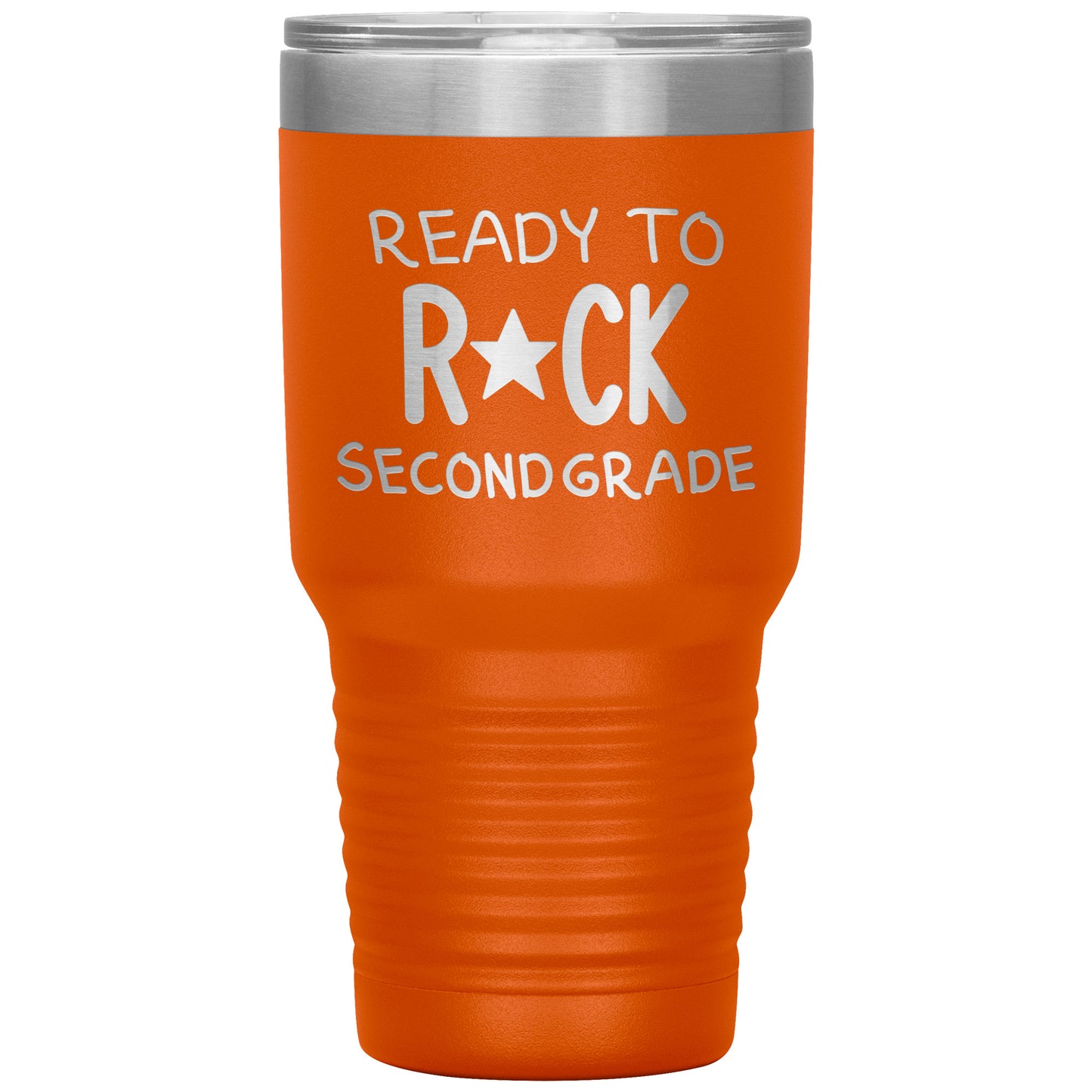 Ready To Rock Second Grade 30oz Travel Tumbler