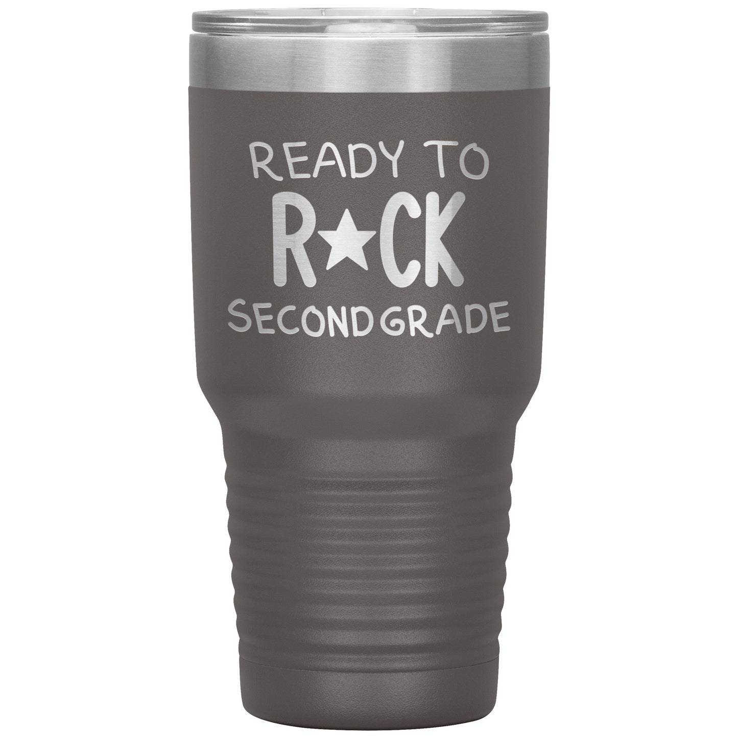 Ready To Rock Second Grade 30oz Travel Tumbler