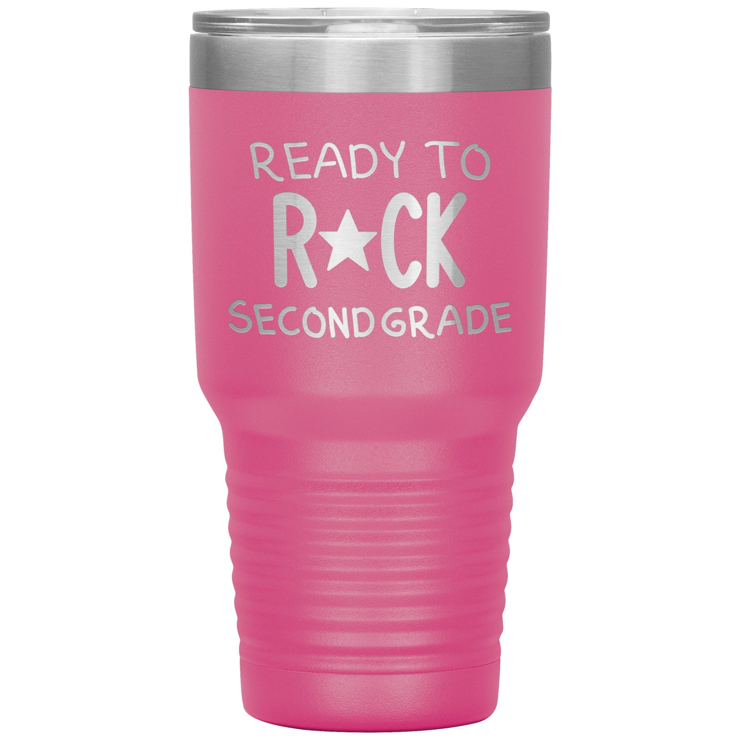 Ready To Rock Second Grade 30oz Travel Tumbler