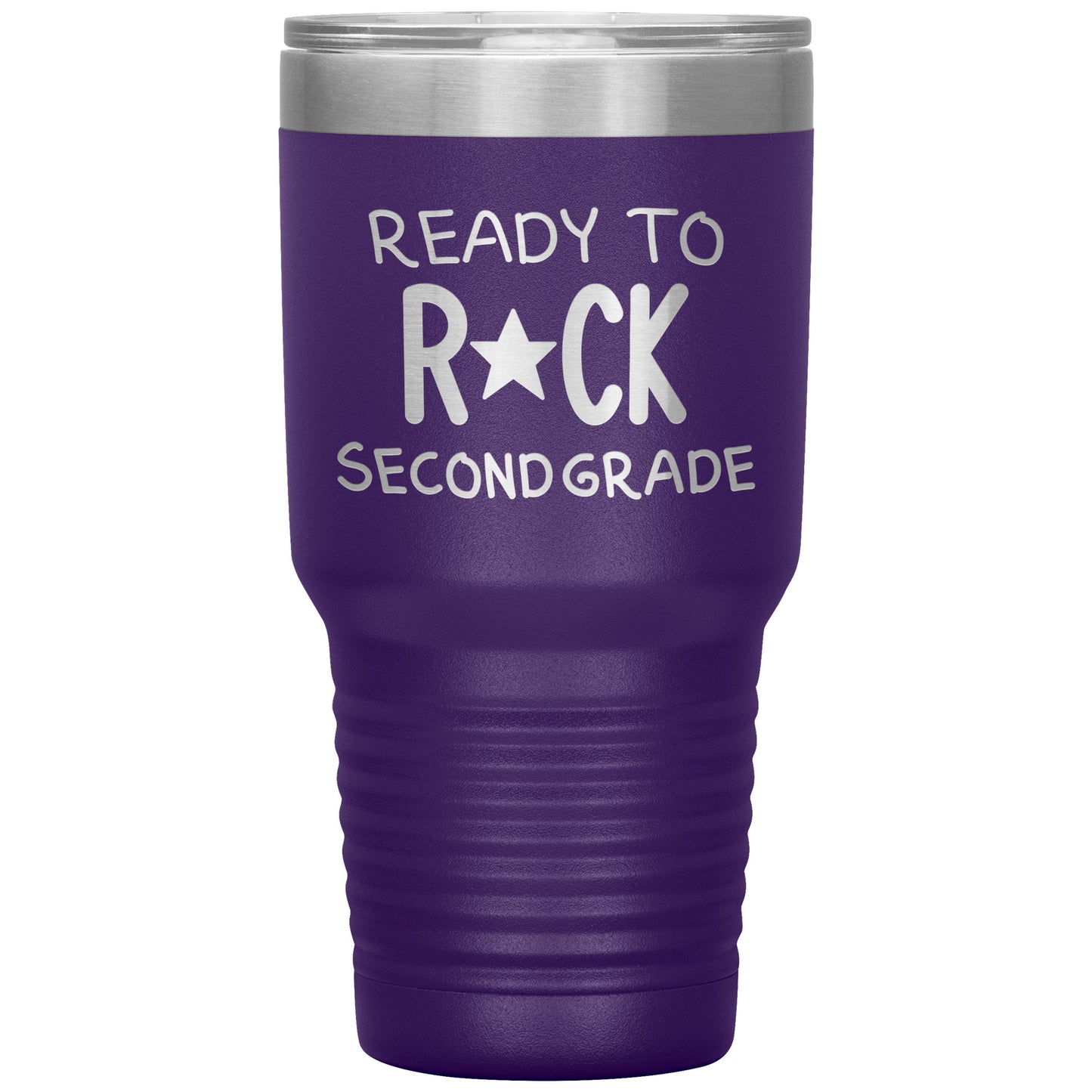 Ready To Rock Second Grade 30oz Travel Tumbler