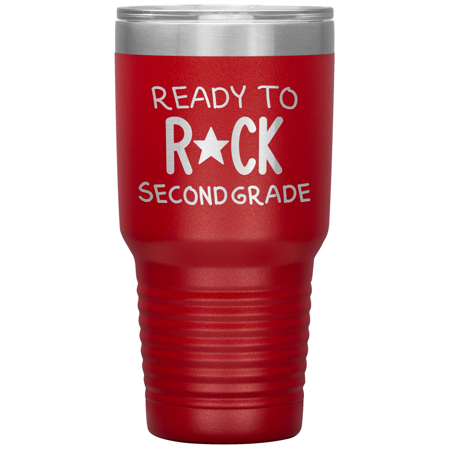 Ready To Rock Second Grade 30oz Travel Tumbler
