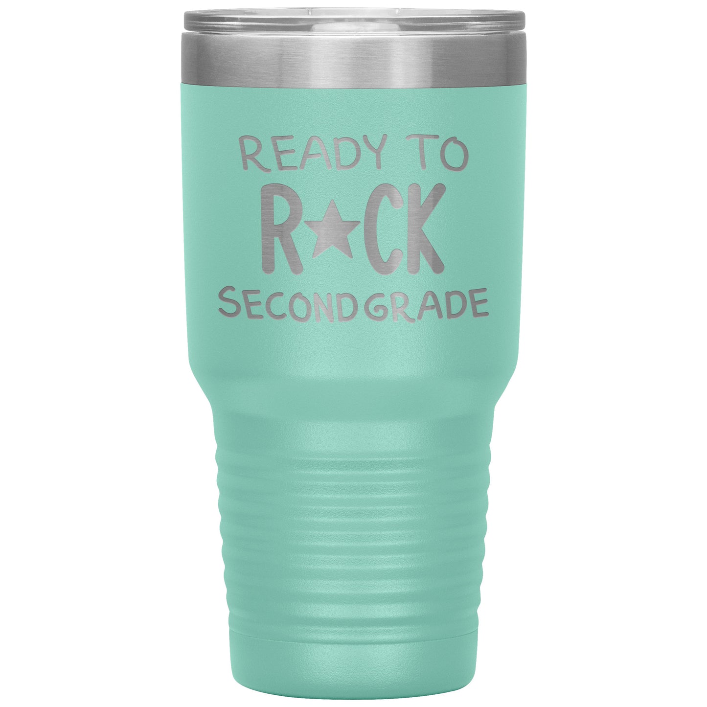 Ready To Rock Second Grade 30oz Travel Tumbler