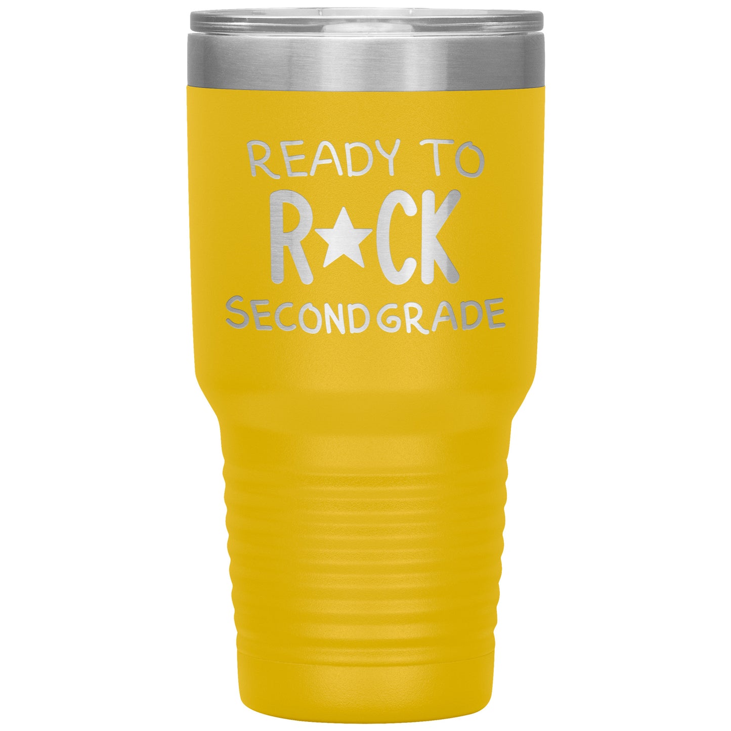 Ready To Rock Second Grade 30oz Travel Tumbler