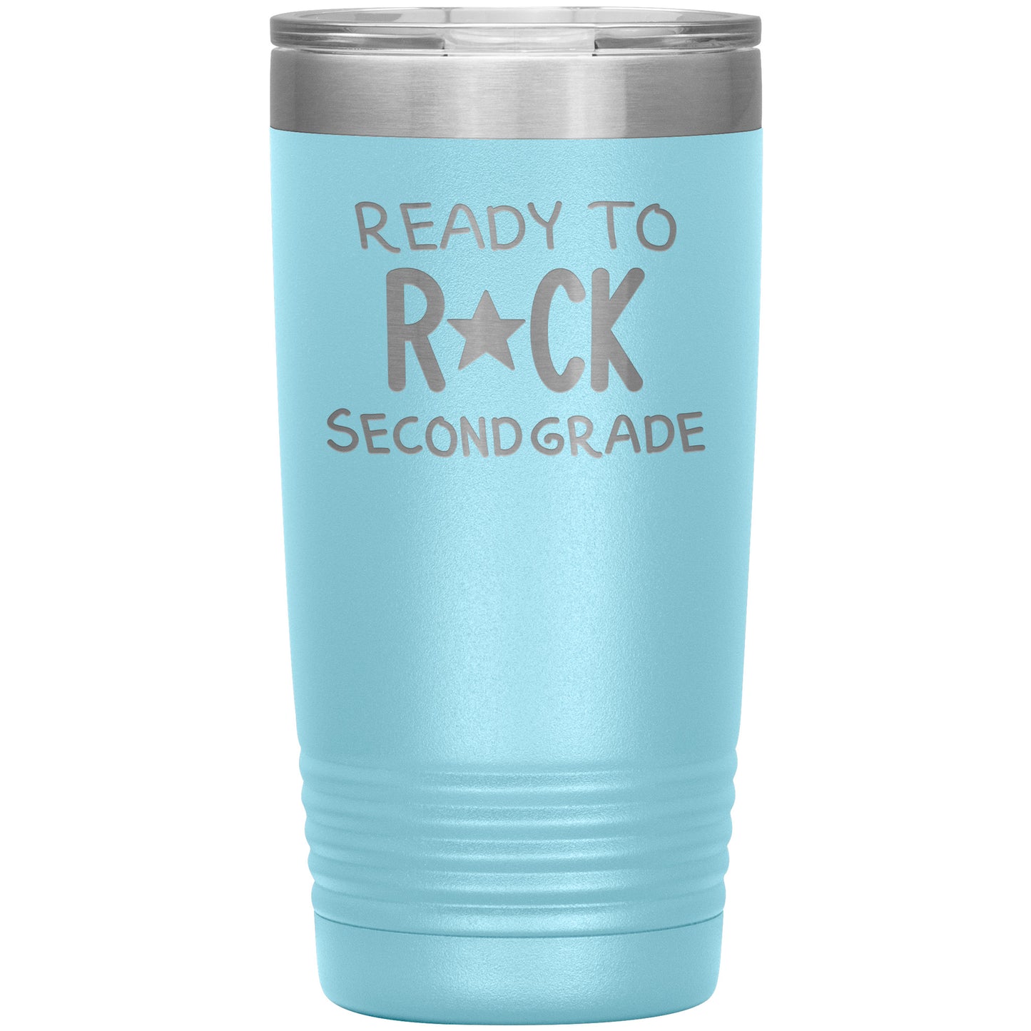 Ready To Rock Second Grade Travel Tumbler