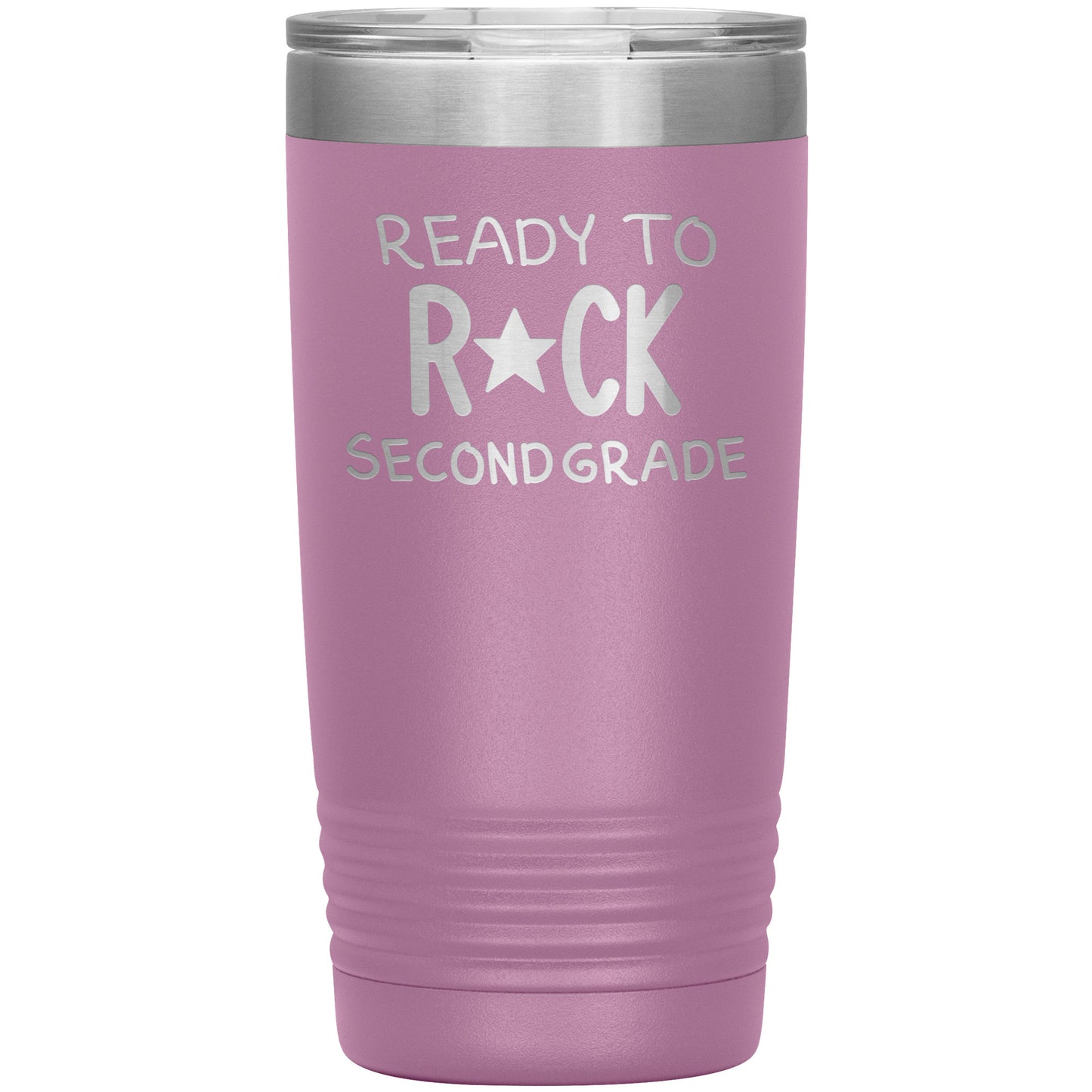 Ready To Rock Second Grade Travel Tumbler