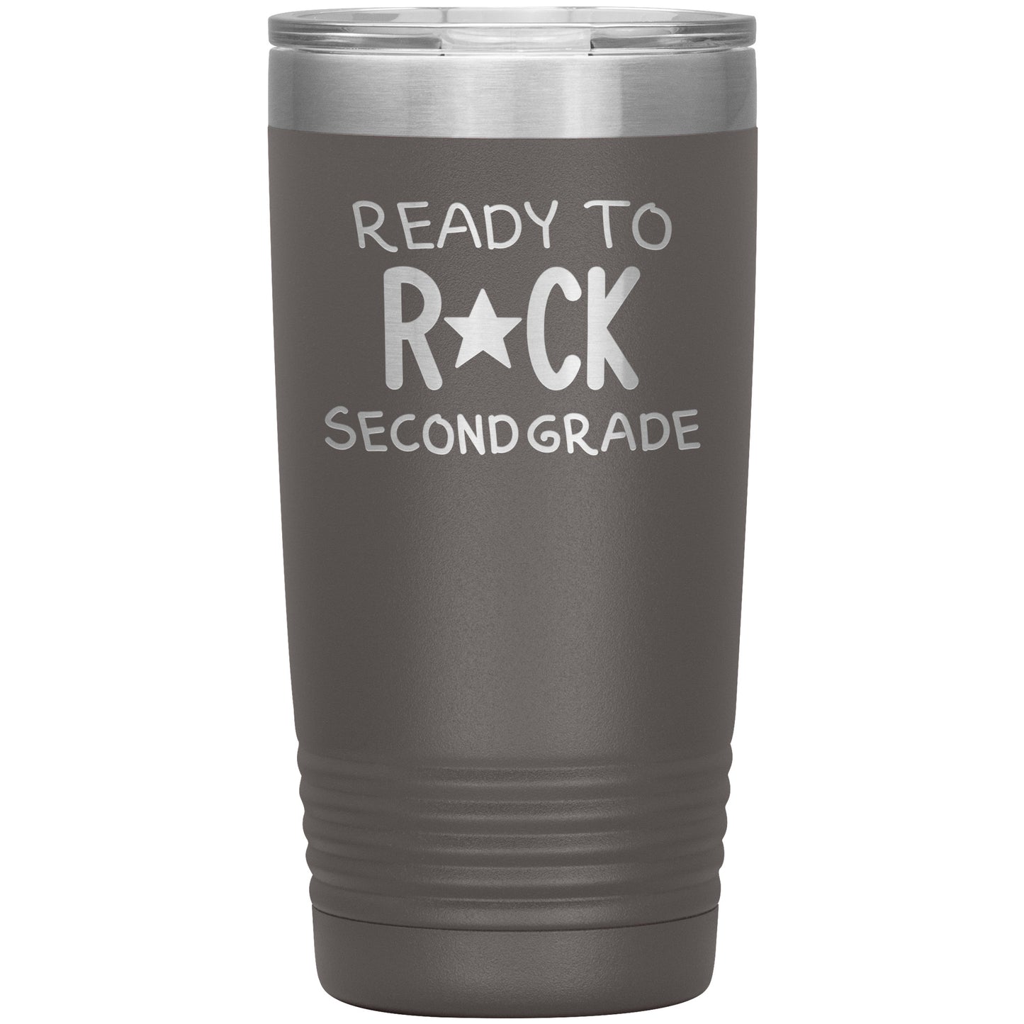 Ready To Rock Second Grade Travel Tumbler