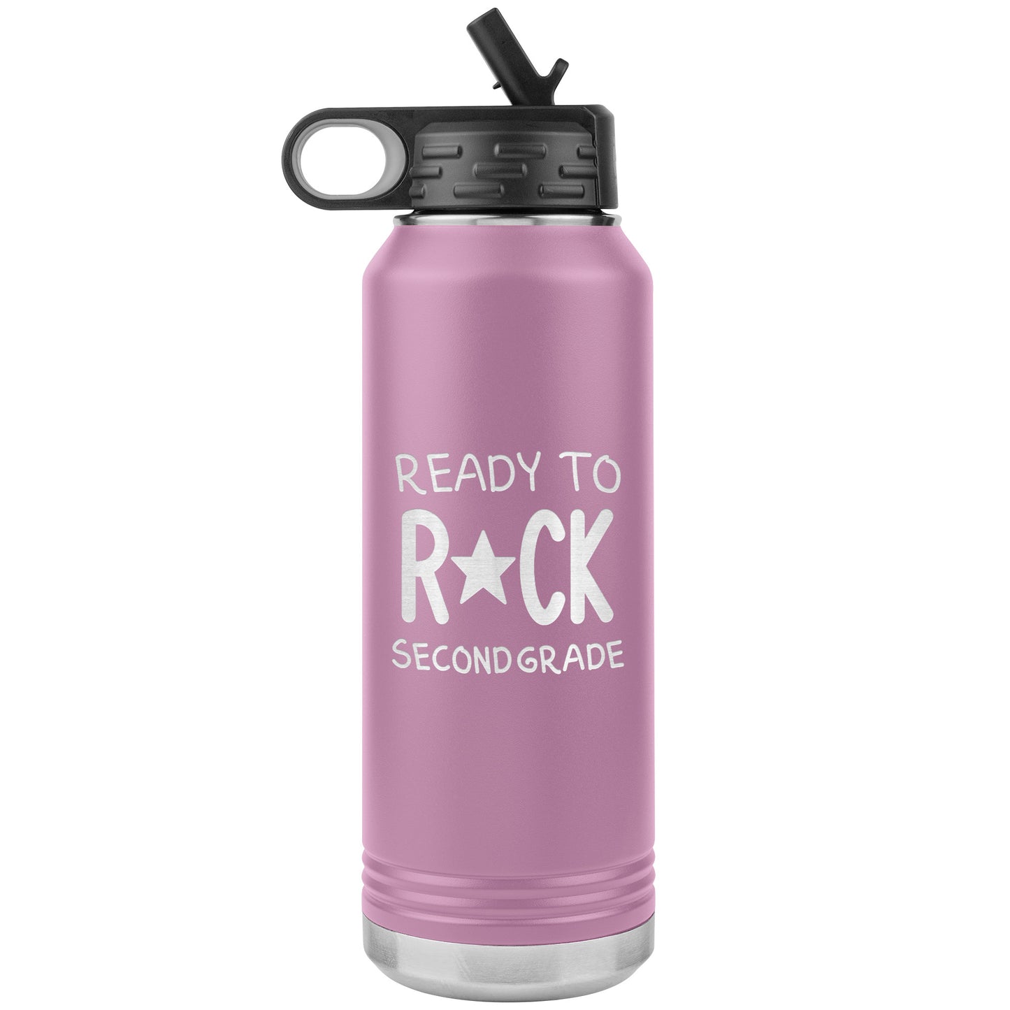 Ready To Rock Second Grade Water Bottle Tumbler