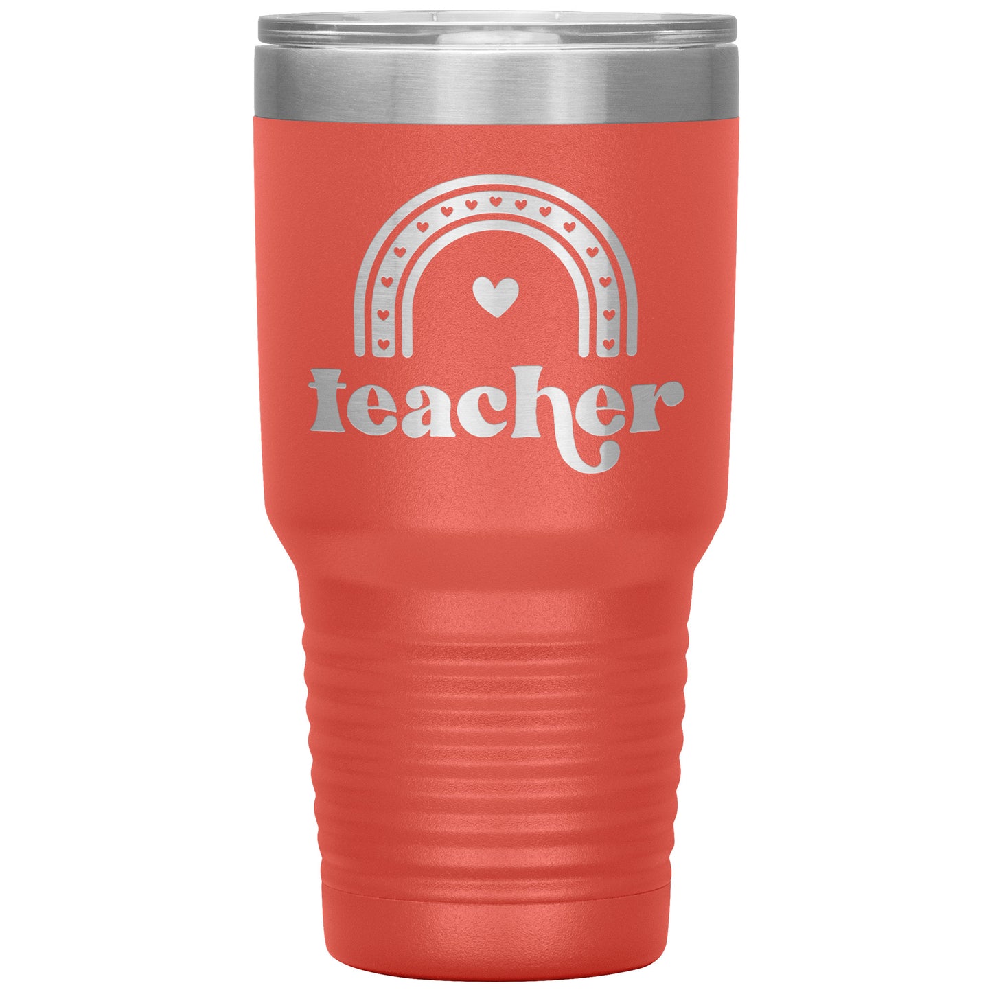 Teacher Curve 30oz Travel Tumbler