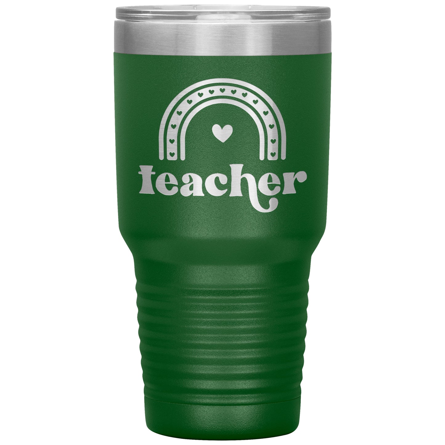 Teacher Curve 30oz Travel Tumbler