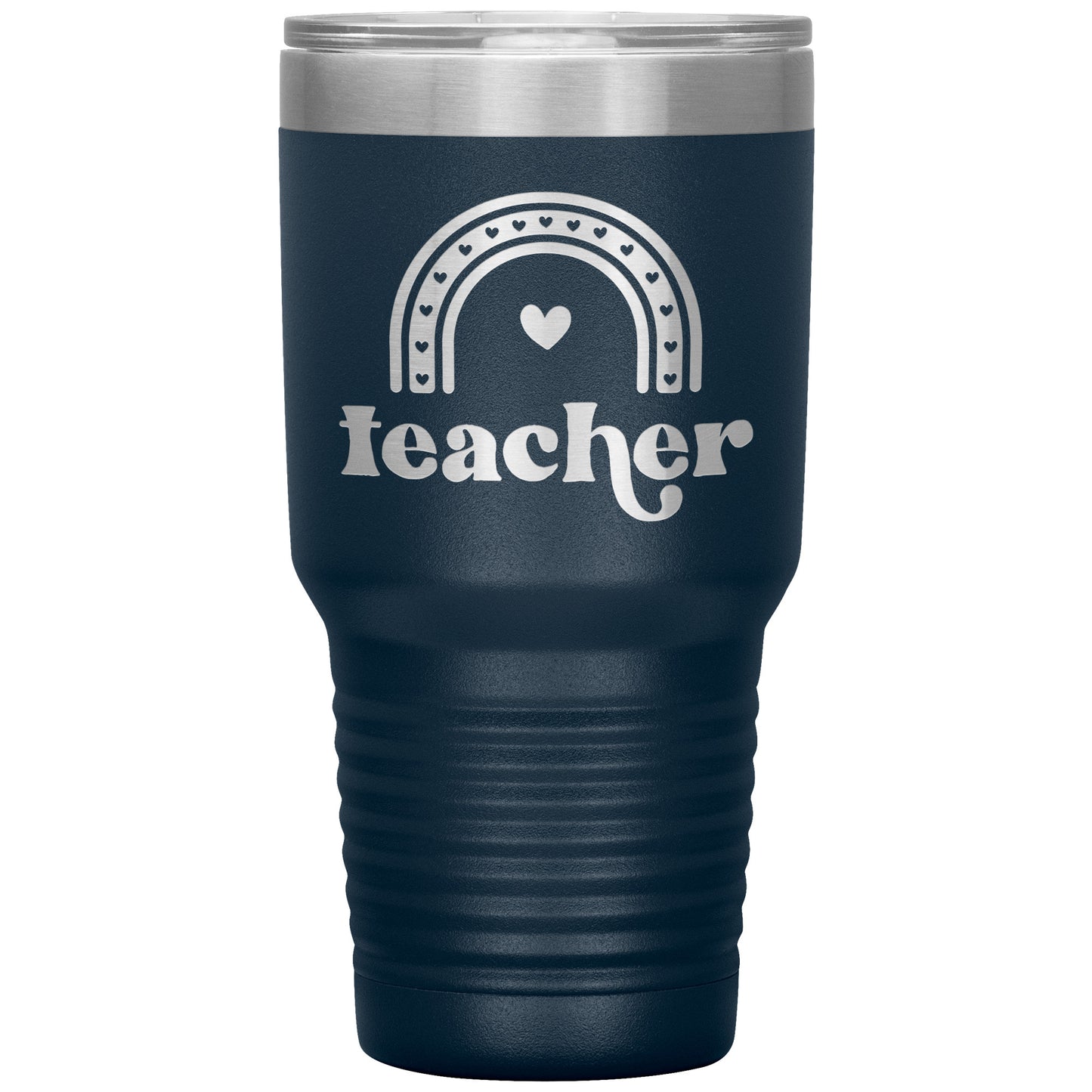 Teacher Curve 30oz Travel Tumbler