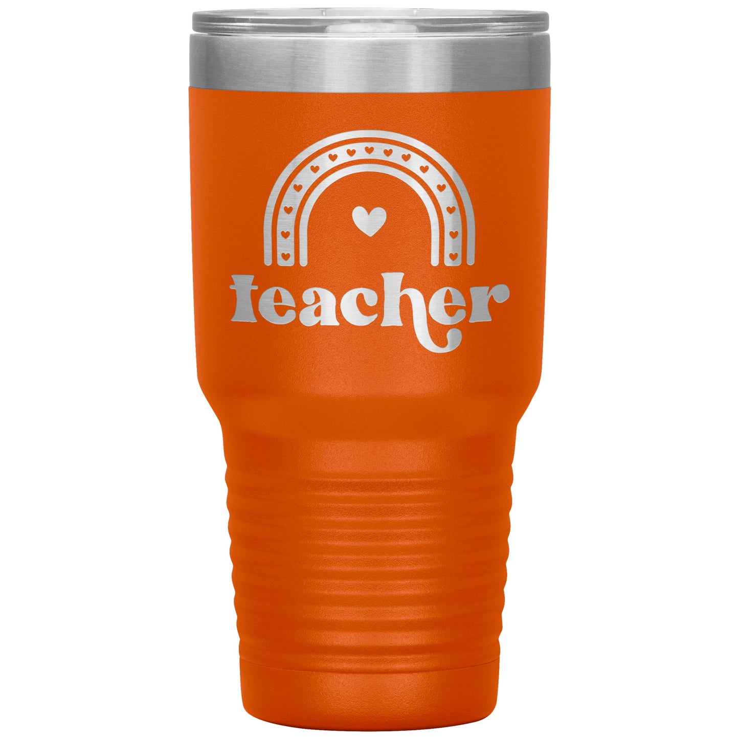 Teacher Curve 30oz Travel Tumbler