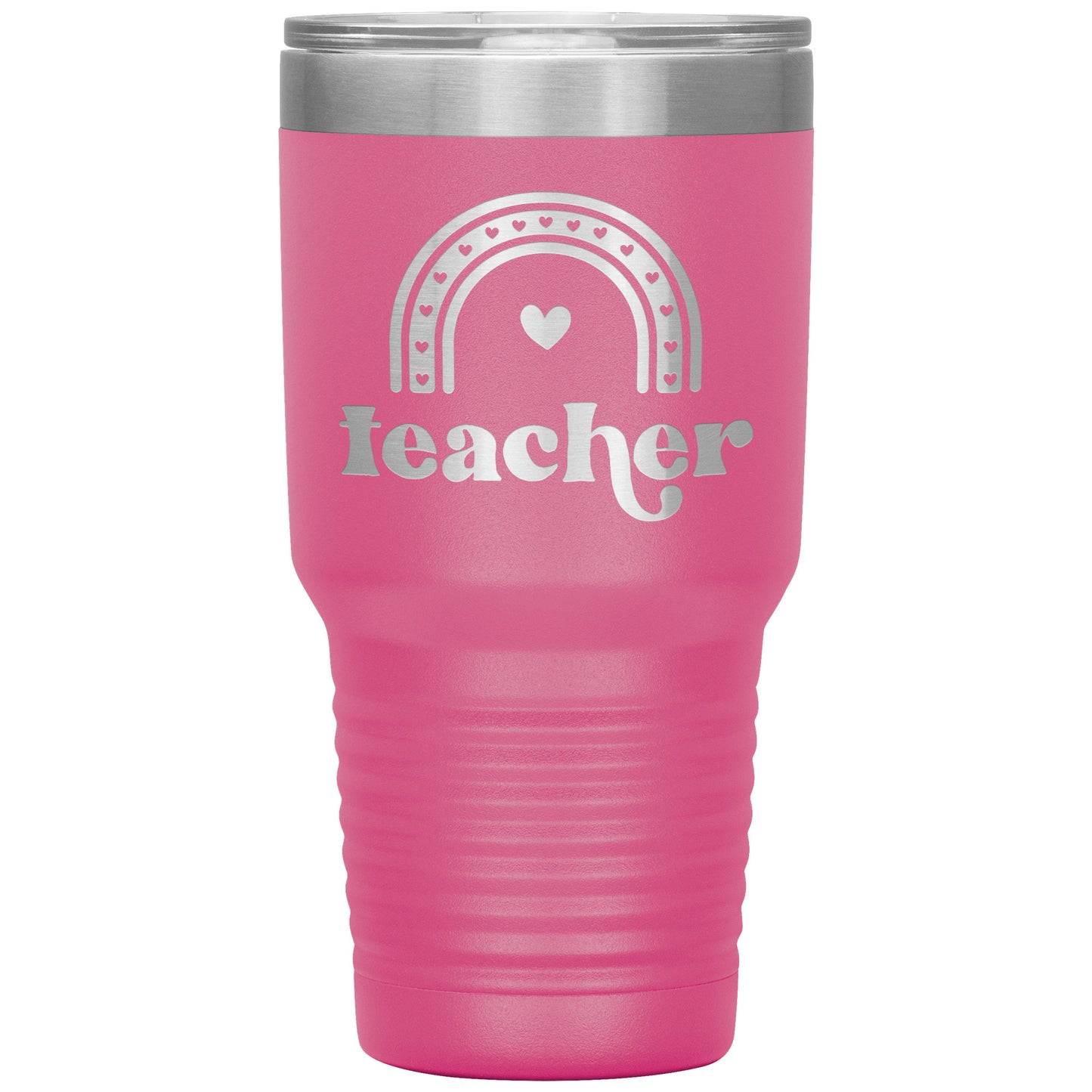 Teacher Curve 30oz Travel Tumbler