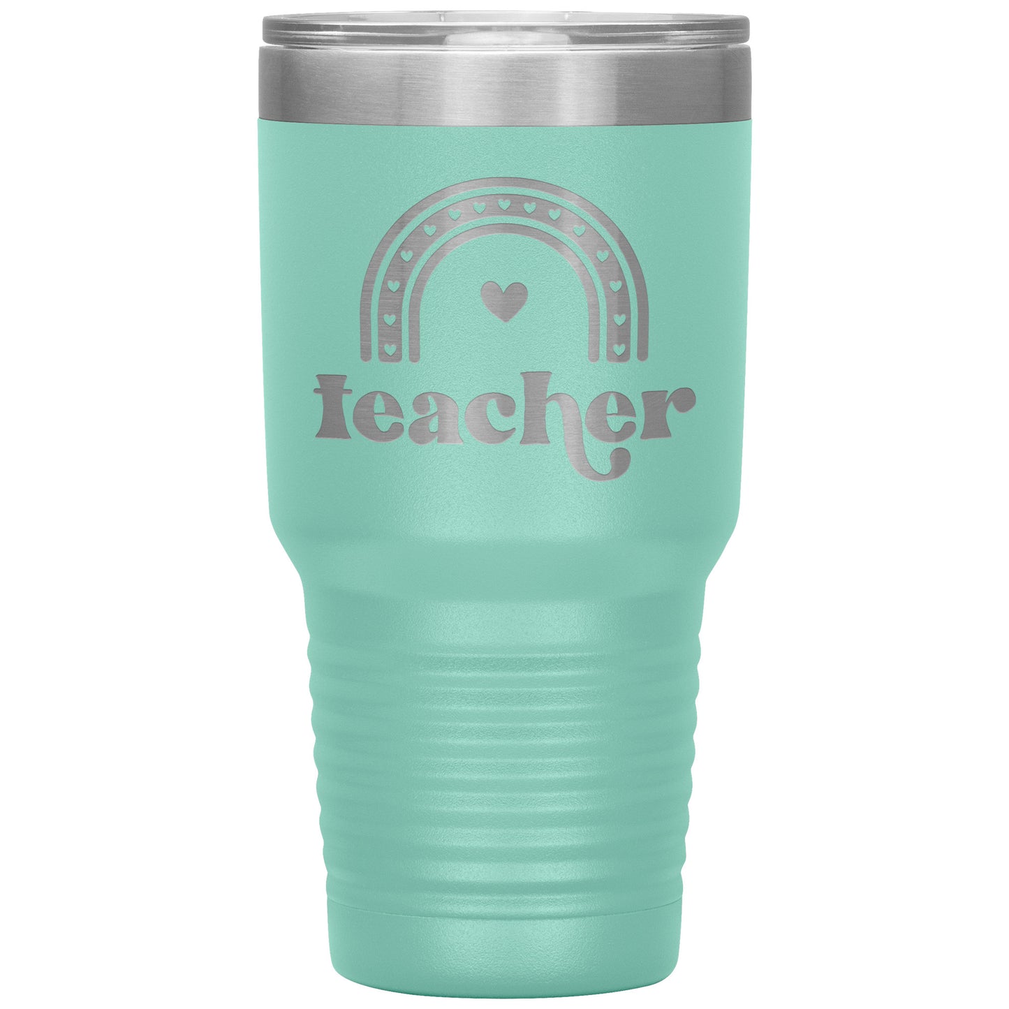 Teacher Curve 30oz Travel Tumbler