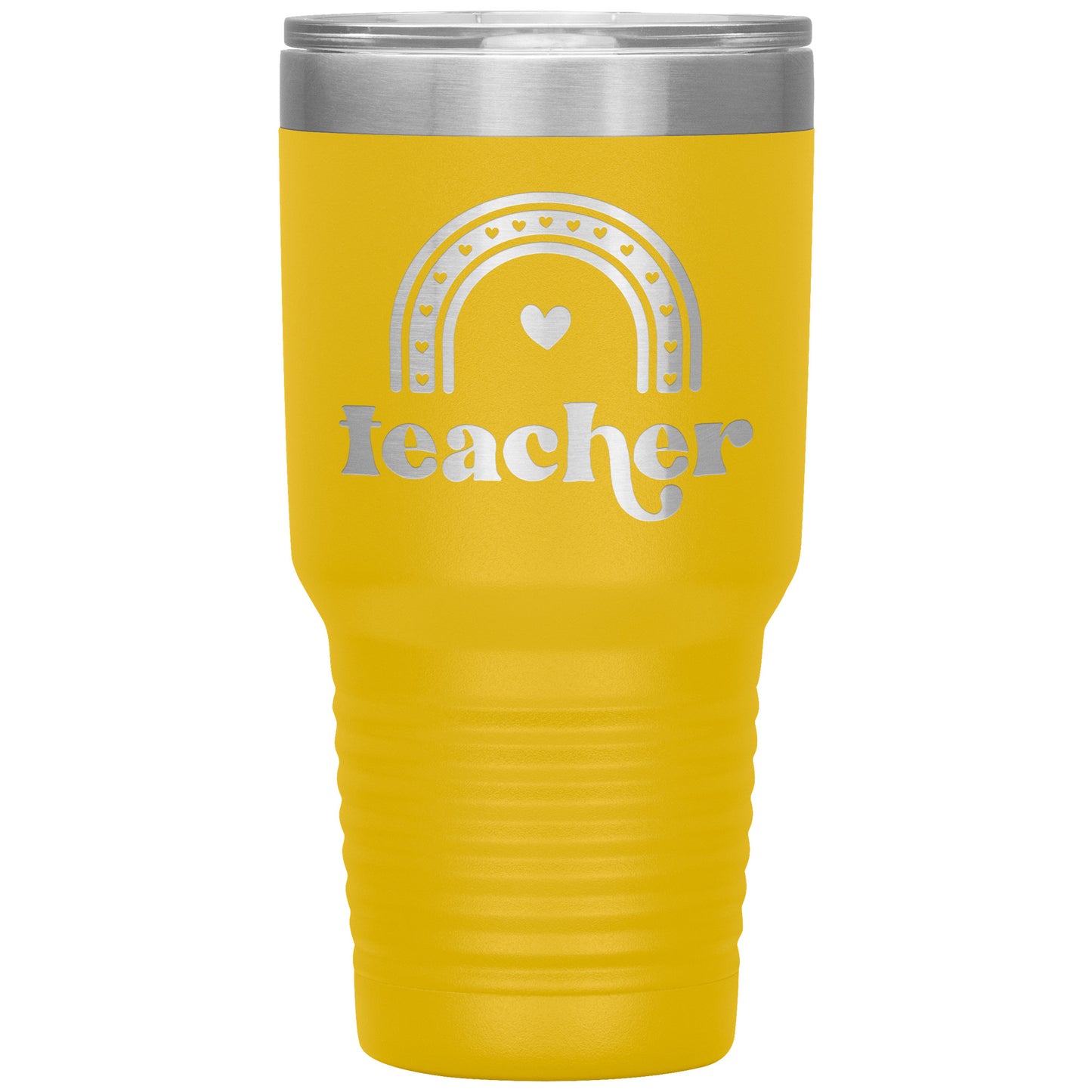 Teacher Curve 30oz Travel Tumbler