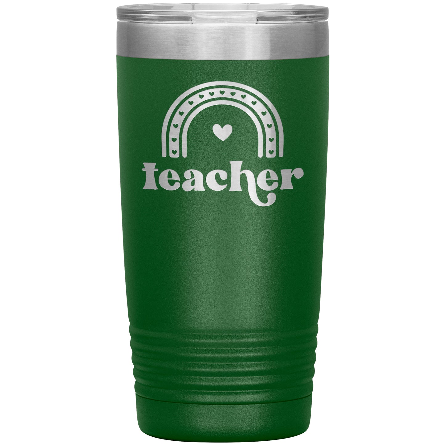 Teacher Curve Travel Tumbler