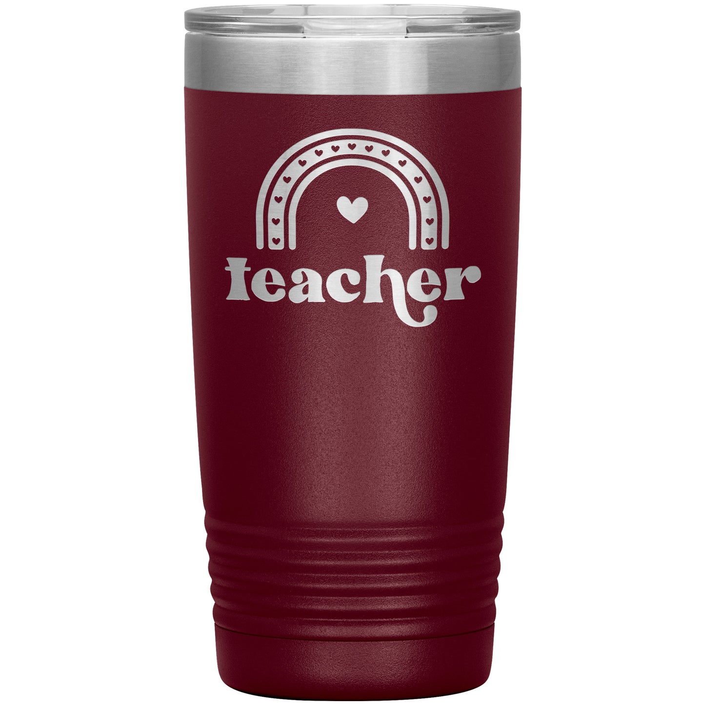 Teacher Curve Travel Tumbler
