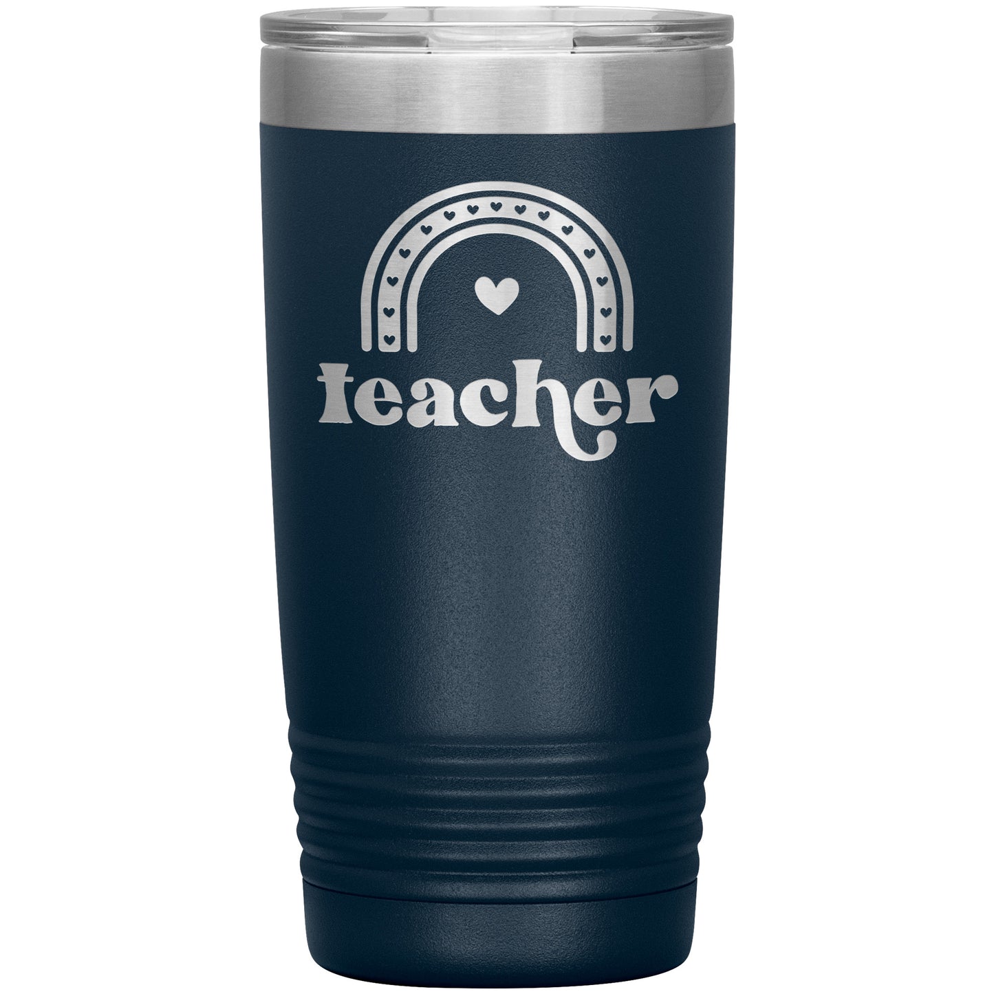 Teacher Curve Travel Tumbler
