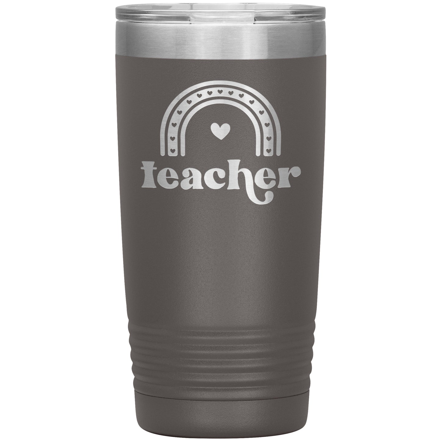 Teacher Curve Travel Tumbler