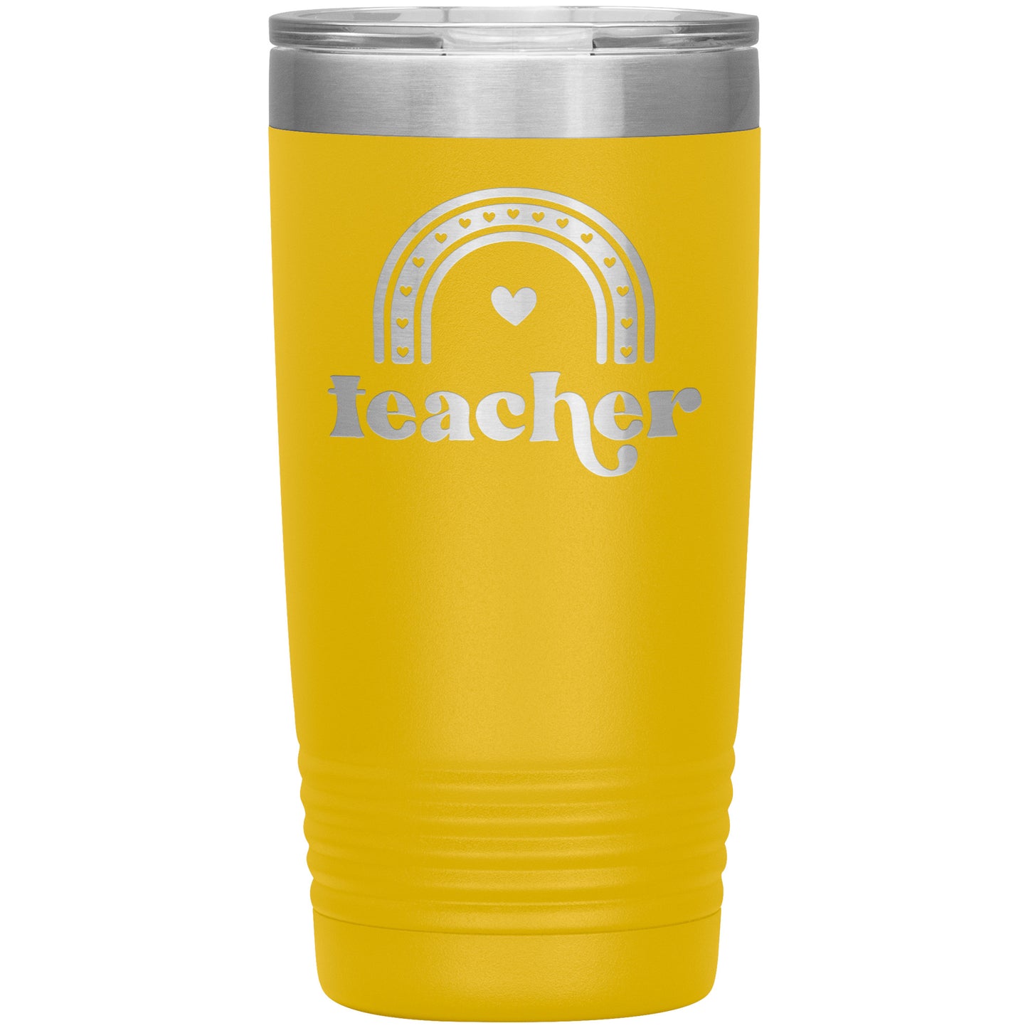 Teacher Curve Travel Tumbler