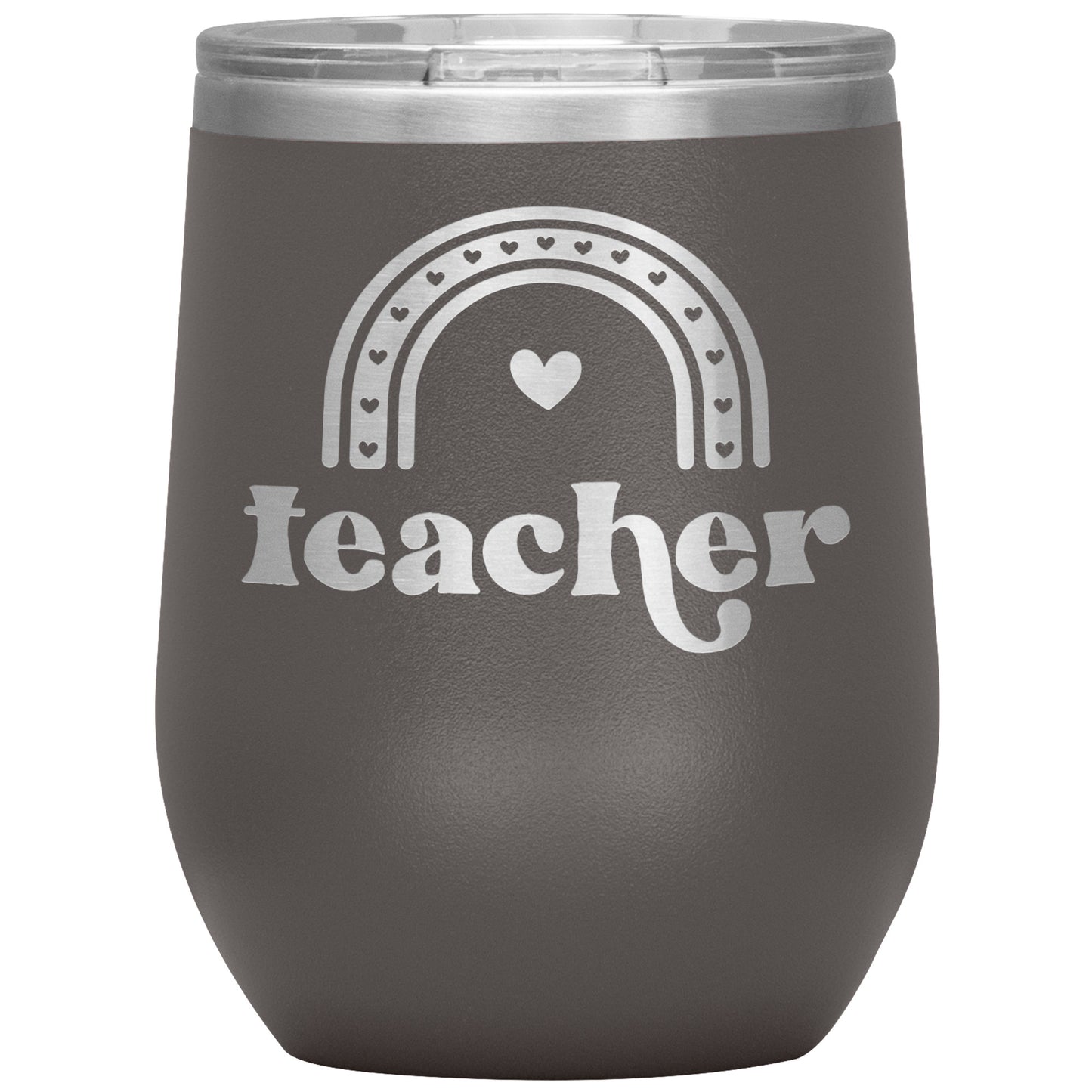 Teacher Curve Wine Tumbler