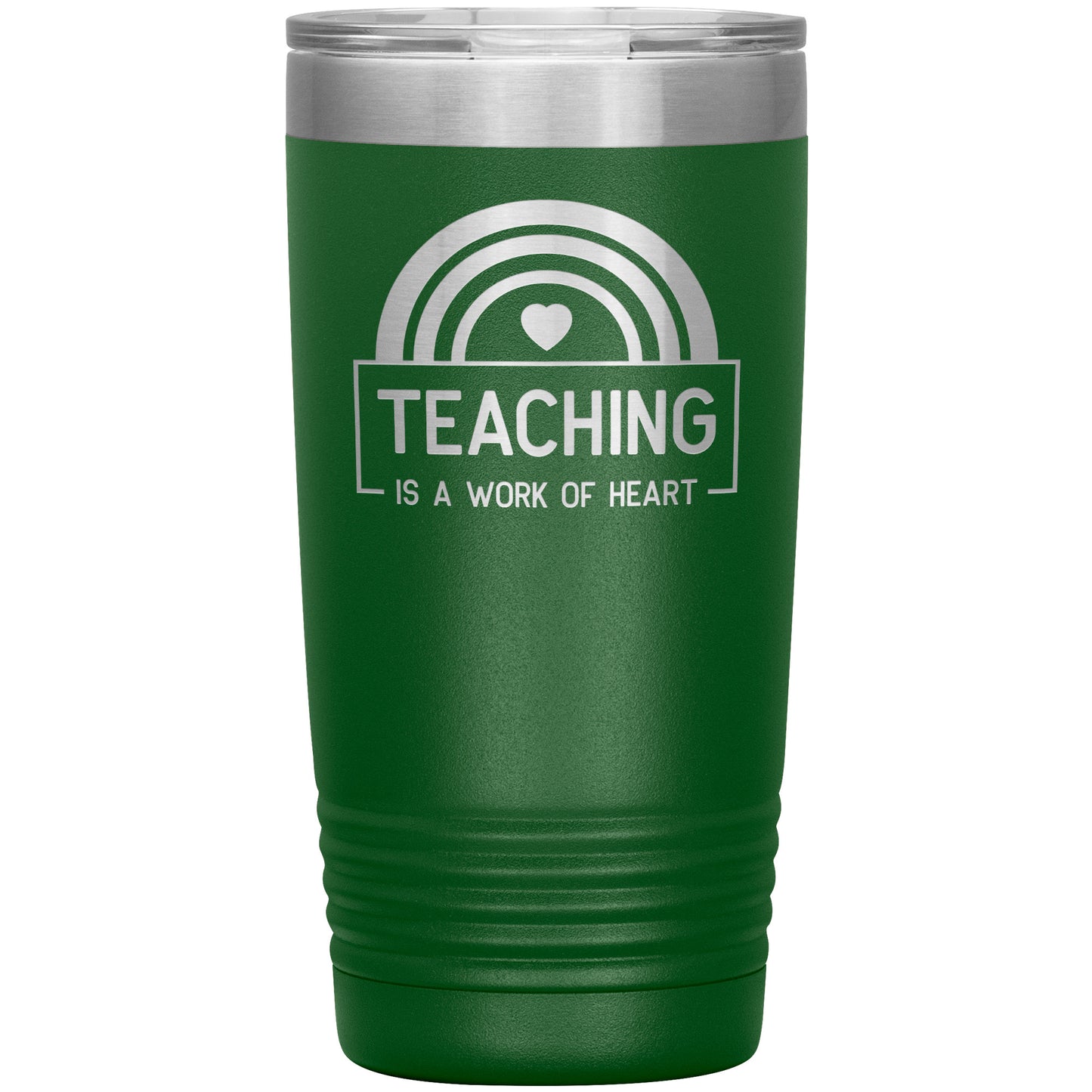 Teaching is a Work of Heart Travel Tumbler