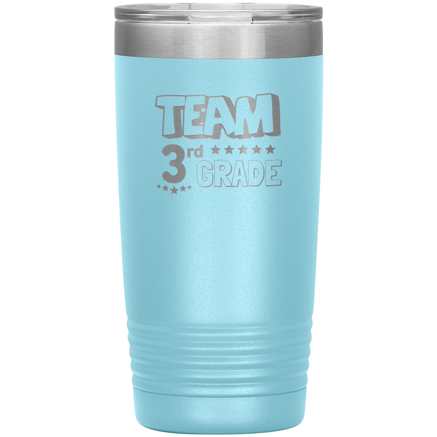 Team 3rd Grade Travel Tumbler ⭐️